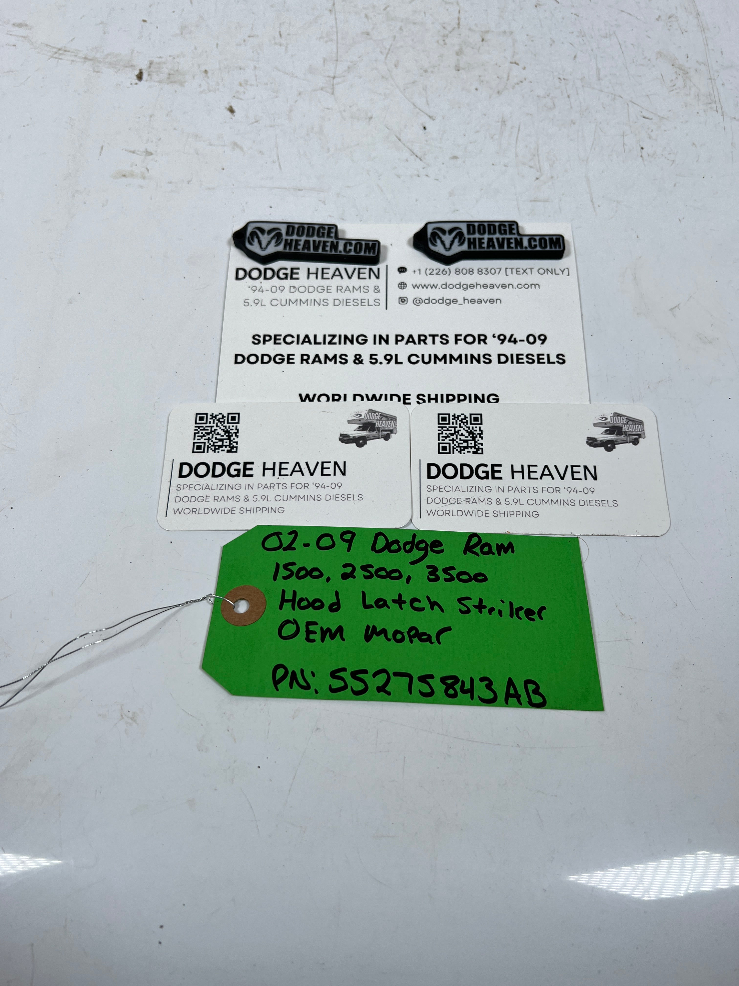 2002-2009 Dodge Ram 1500-3500 Hood Latch Striker
