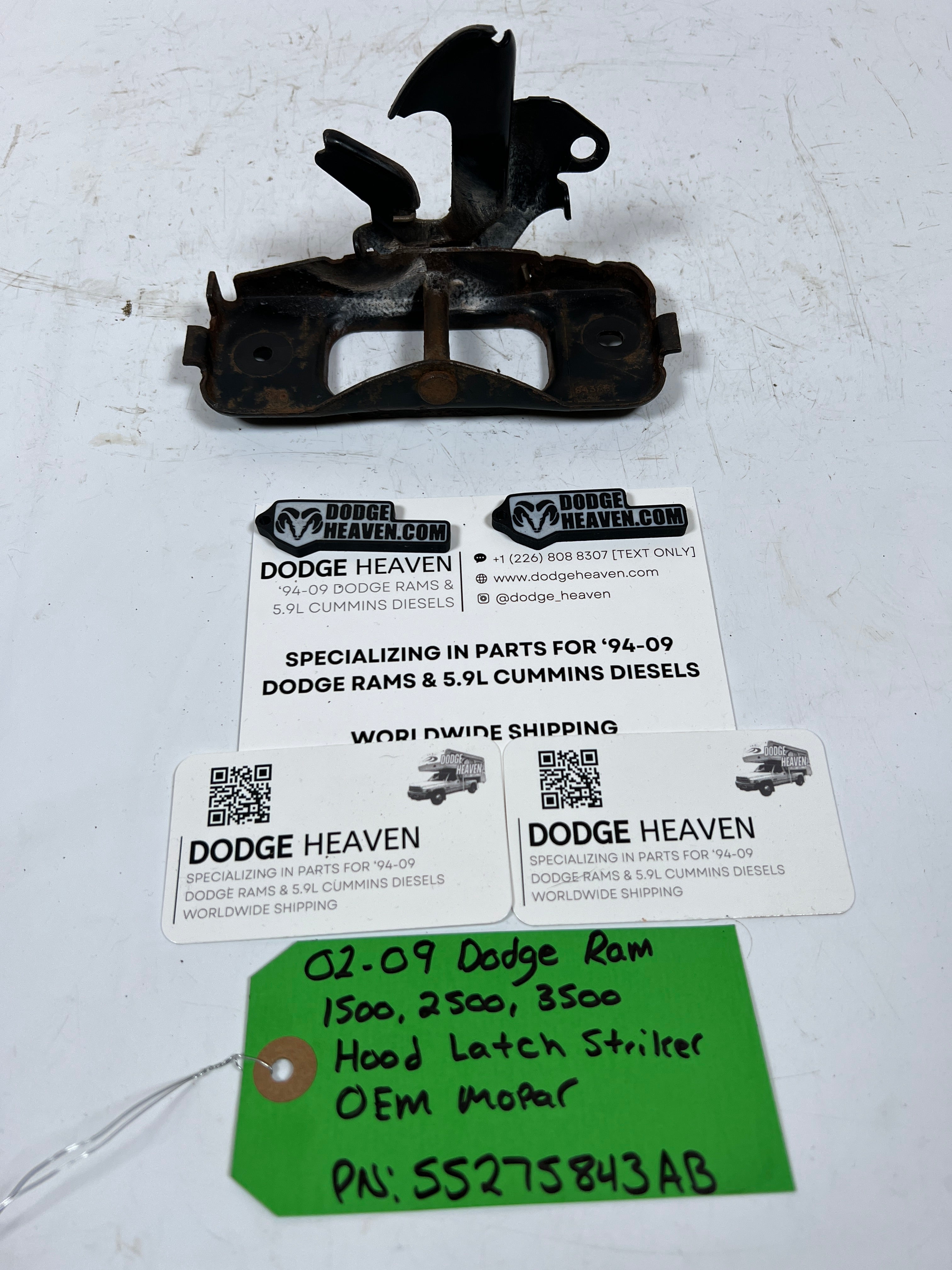 2002-2009 Dodge Ram 1500-3500 Hood Latch Striker