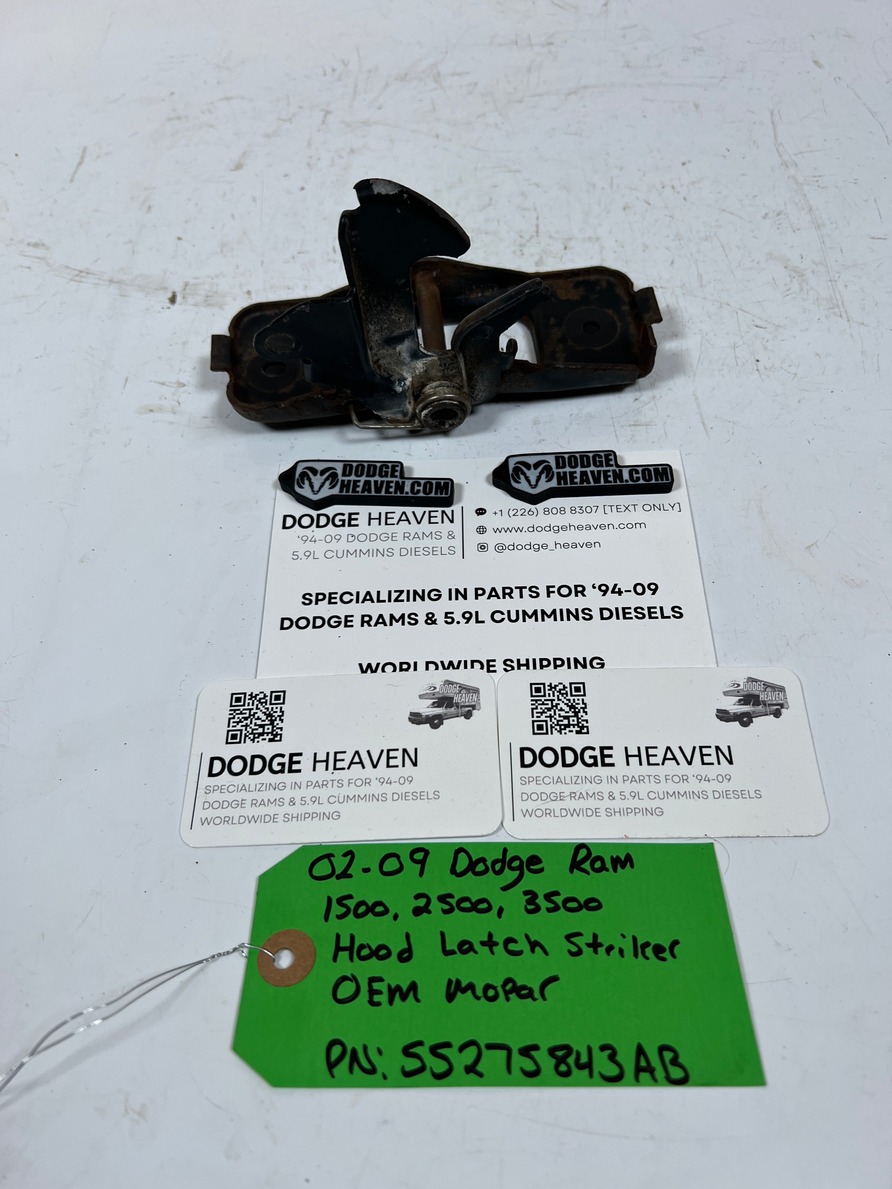 2002-2009 Dodge Ram 1500-3500 Hood Latch Striker