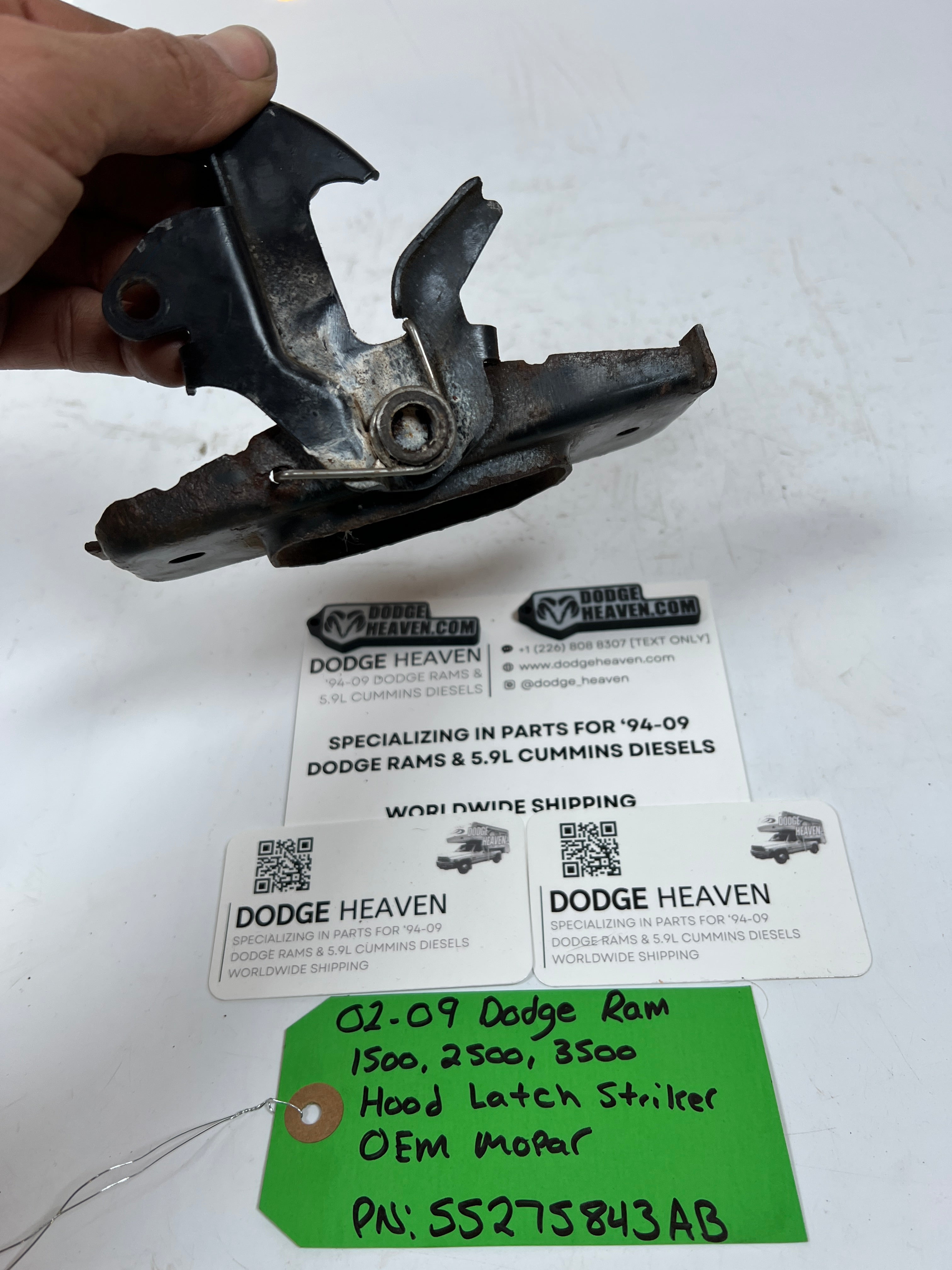 2002-2009 Dodge Ram 1500-3500 Hood Latch Striker