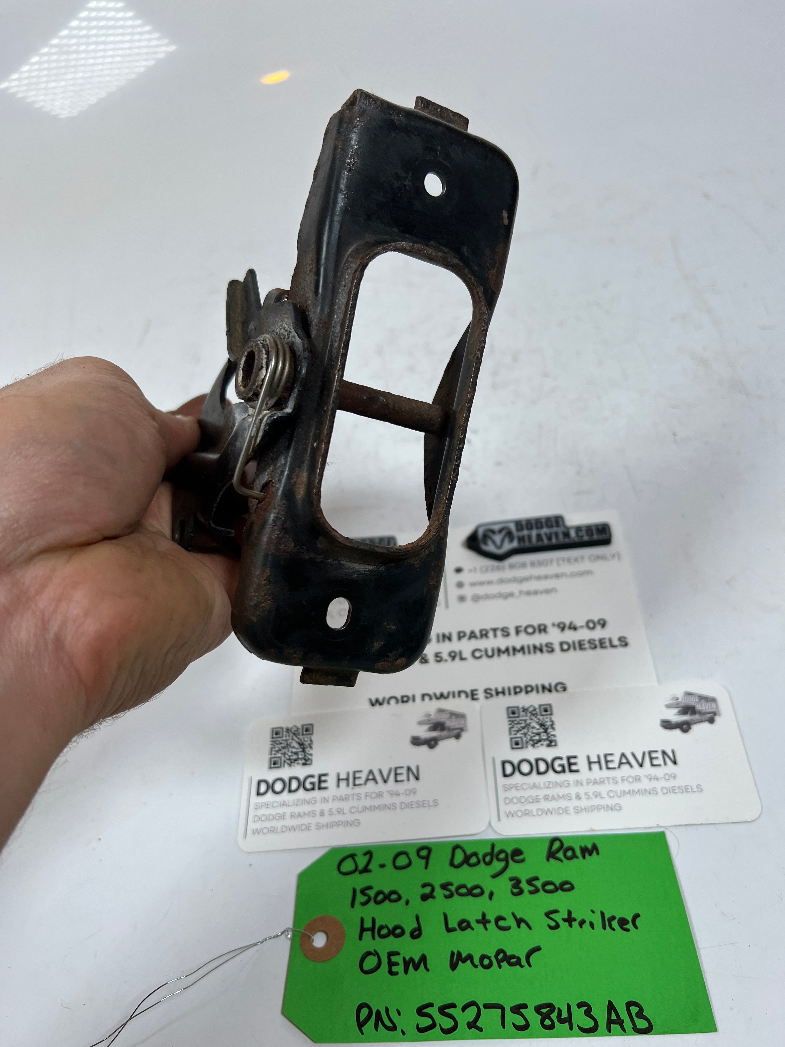 2002-2009 Dodge Ram 1500-3500 Hood Latch Striker