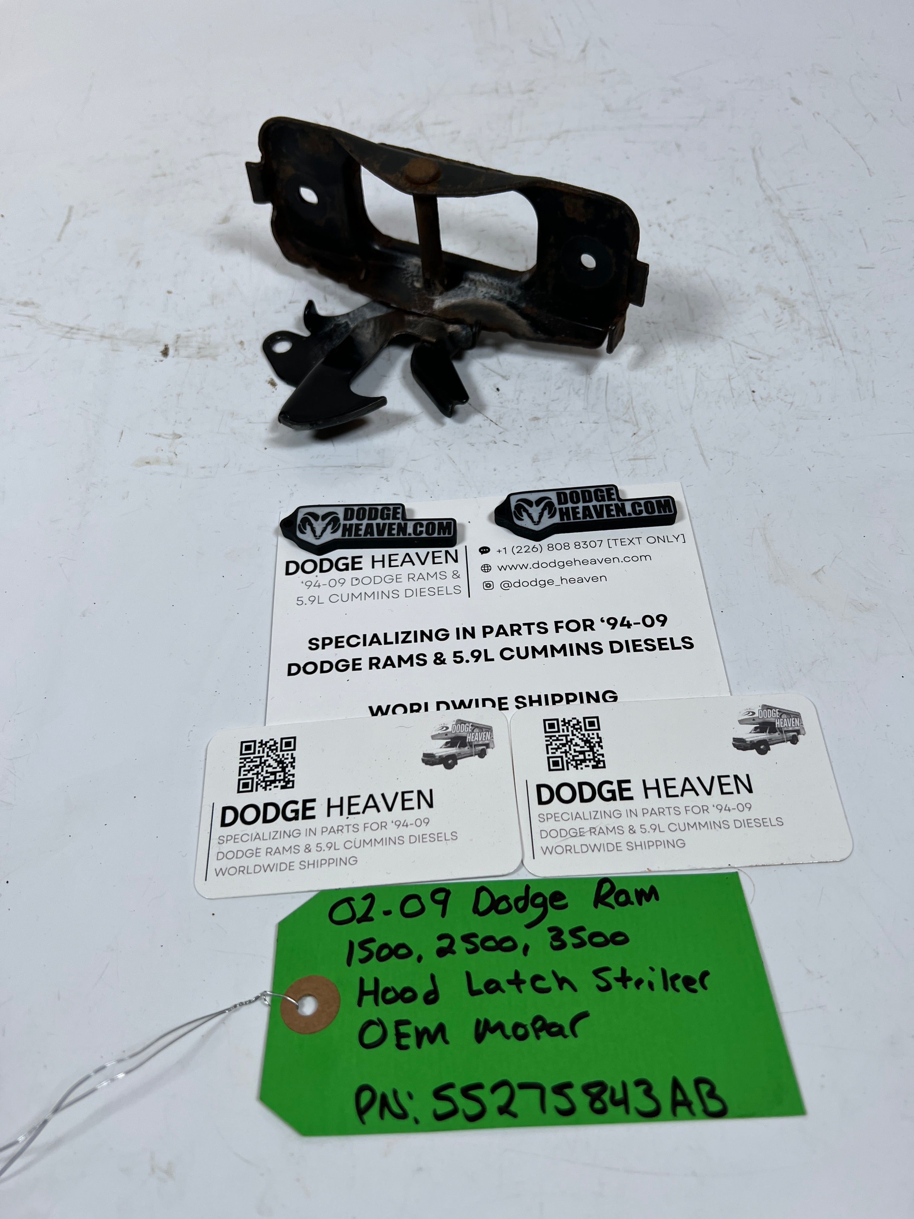 2002-2009 Dodge Ram 1500-3500 Hood Latch Striker