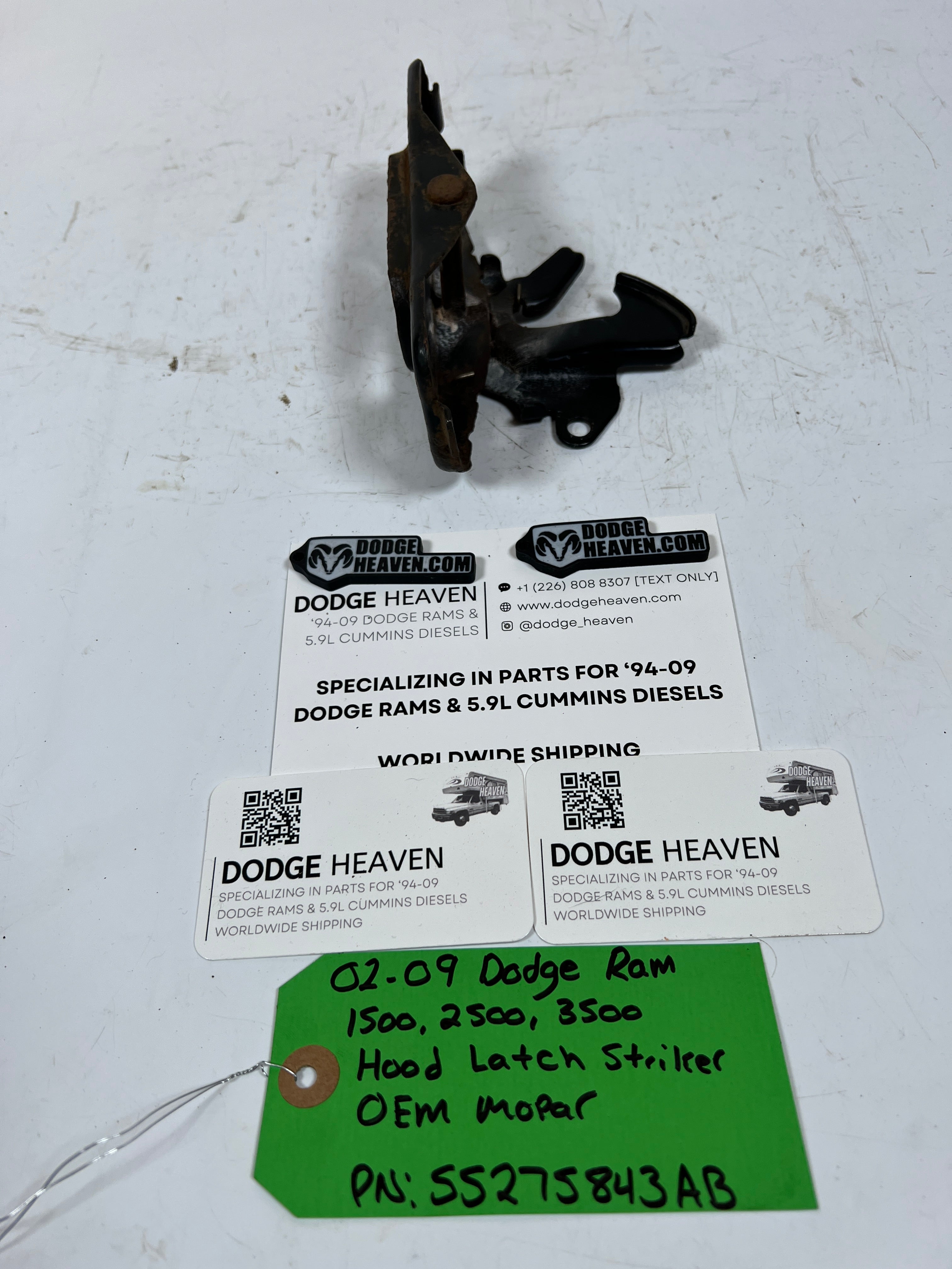 2002-2009 Dodge Ram 1500-3500 Hood Latch Striker