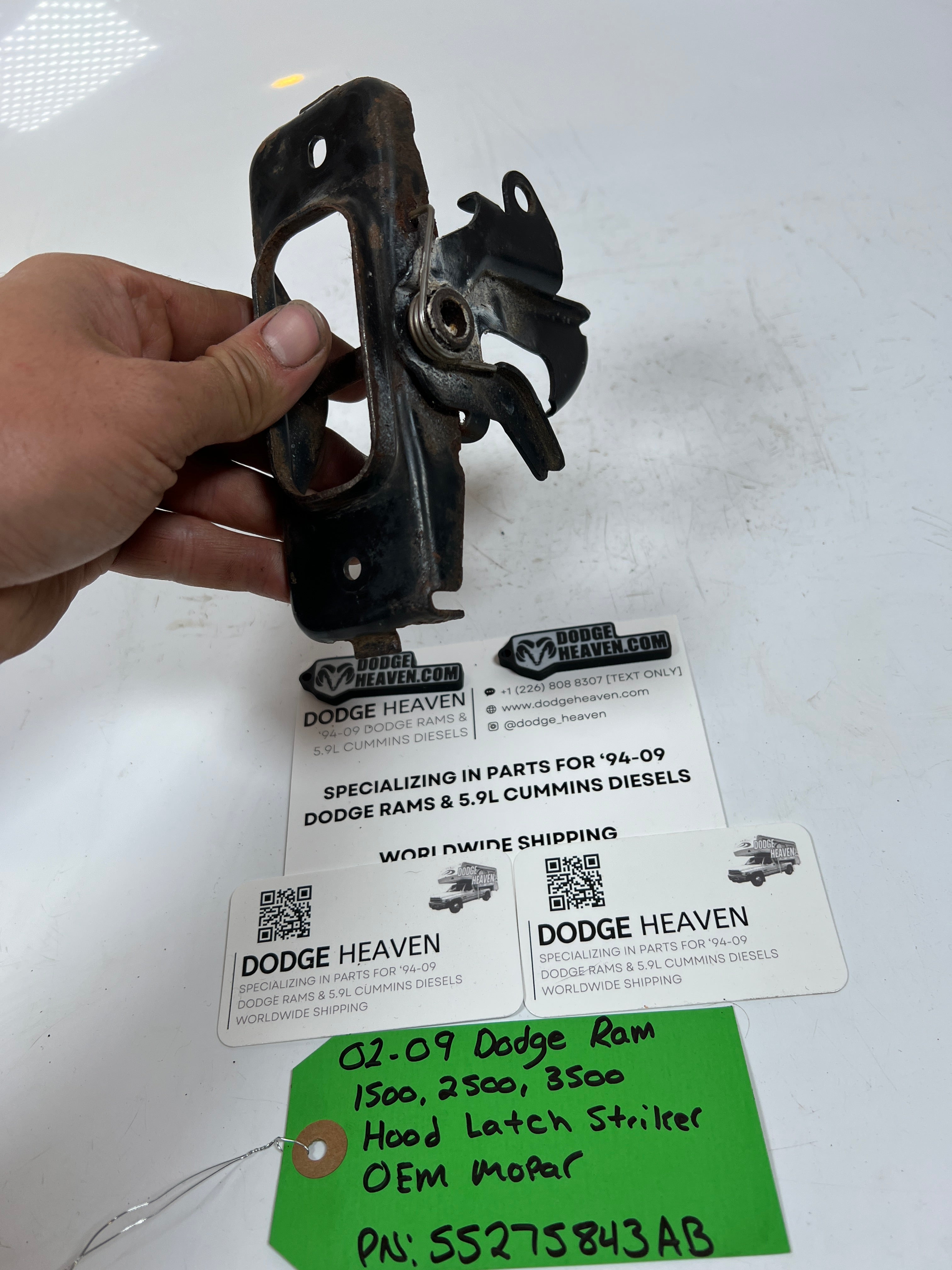 2002-2009 Dodge Ram 1500-3500 Hood Latch Striker