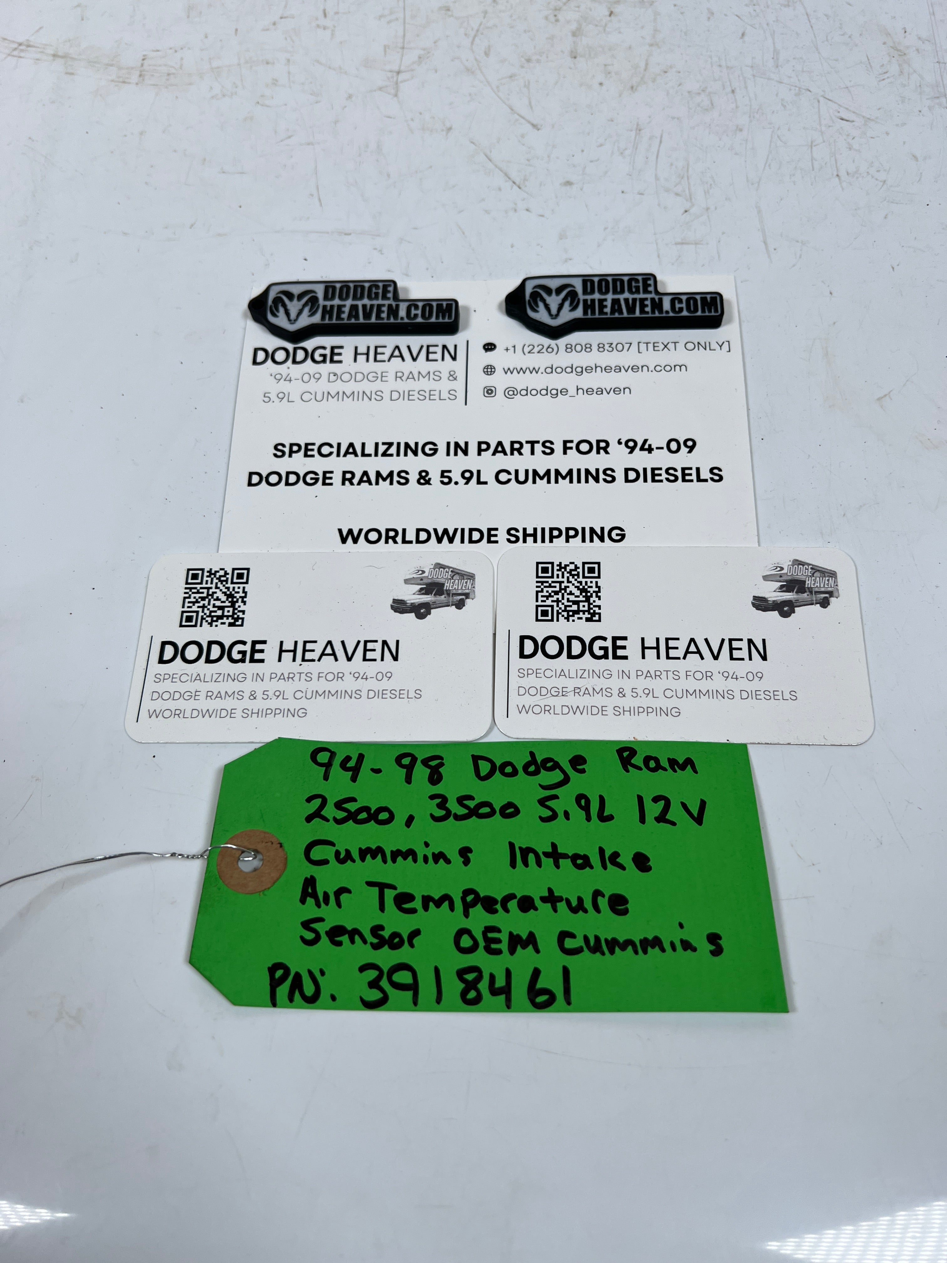 1994-1998 Dodge Ram 12V 5.9L Cummins Intake Air Temperature Sensor