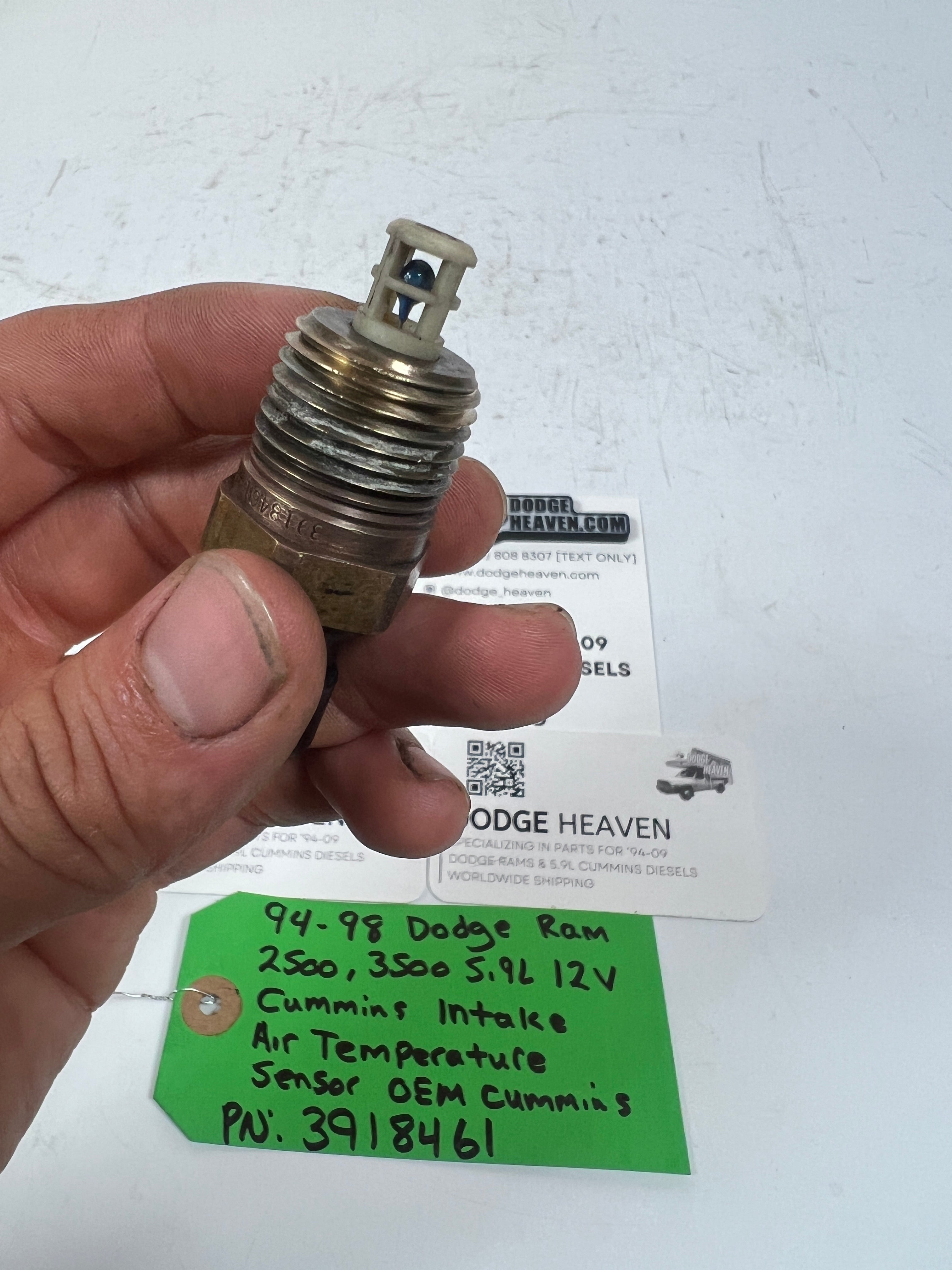 1994-1998 Dodge Ram 12V 5.9L Cummins Intake Air Temperature Sensor
