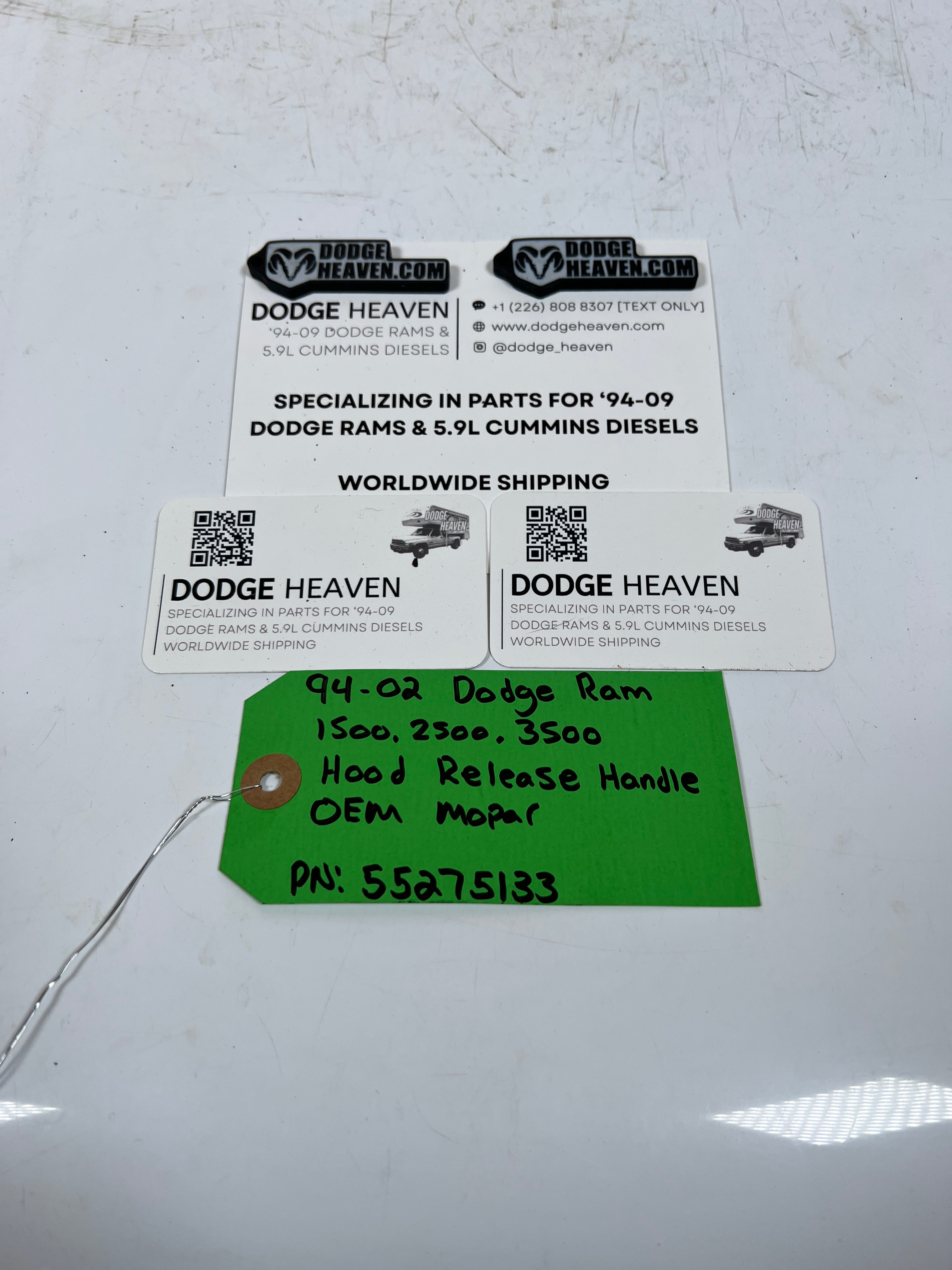 1994-2002 Dodge Ram 1500-3500 Hood Release Handle