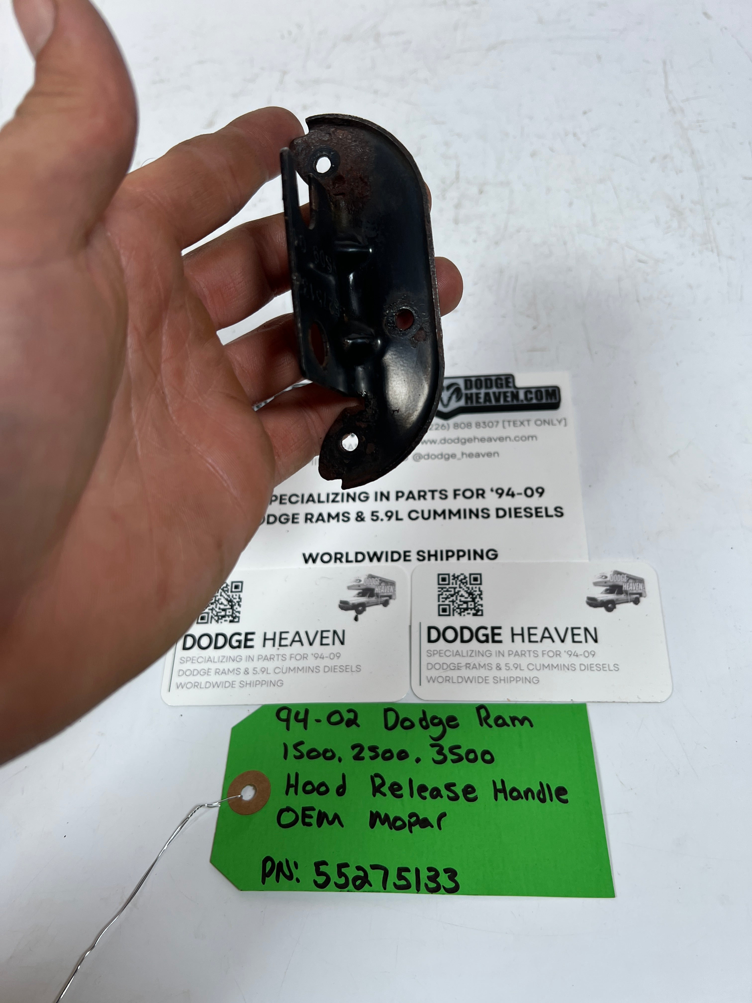1994-2002 Dodge Ram 1500-3500 Hood Release Handle