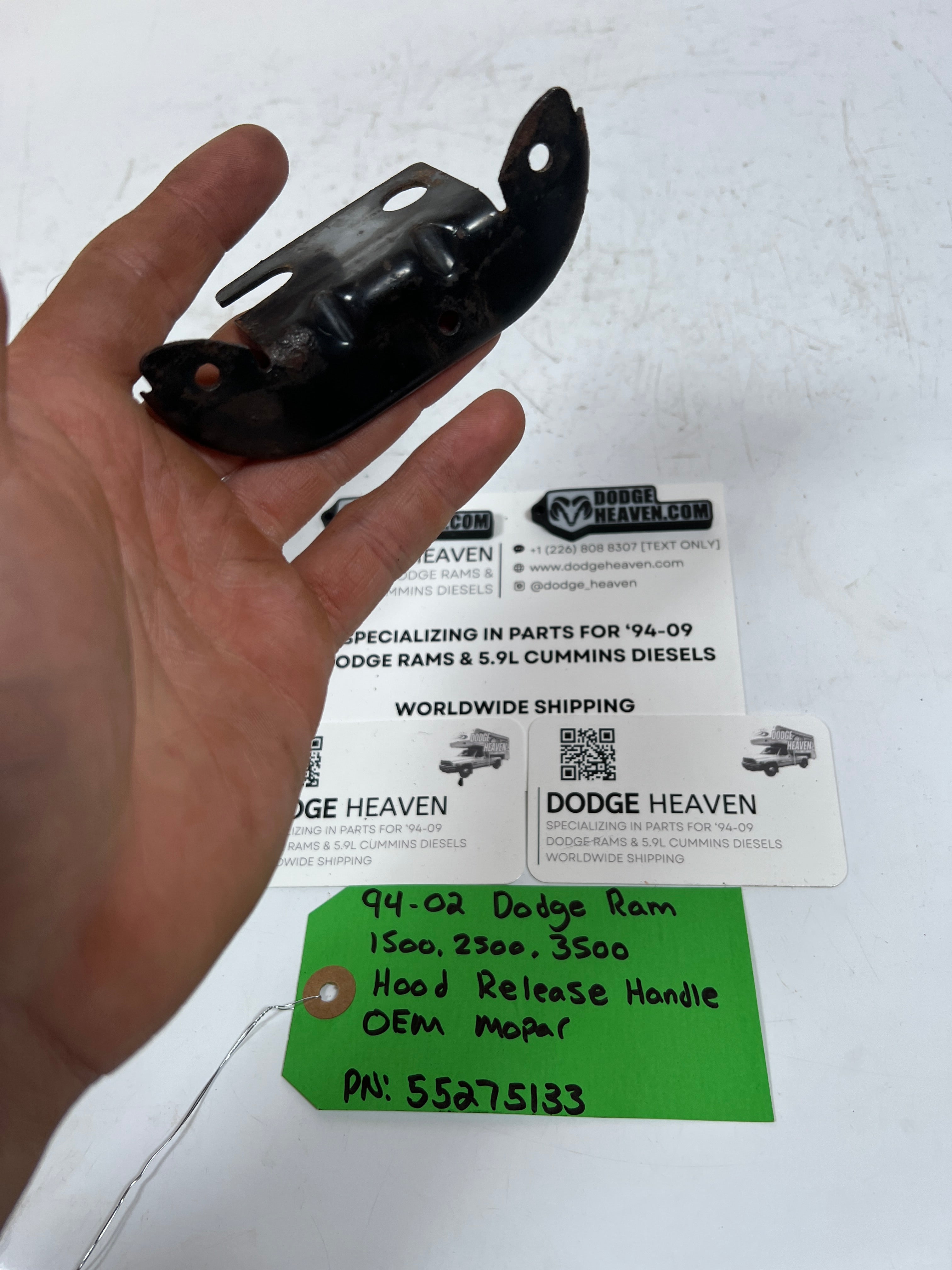1994-2002 Dodge Ram 1500-3500 Hood Release Handle