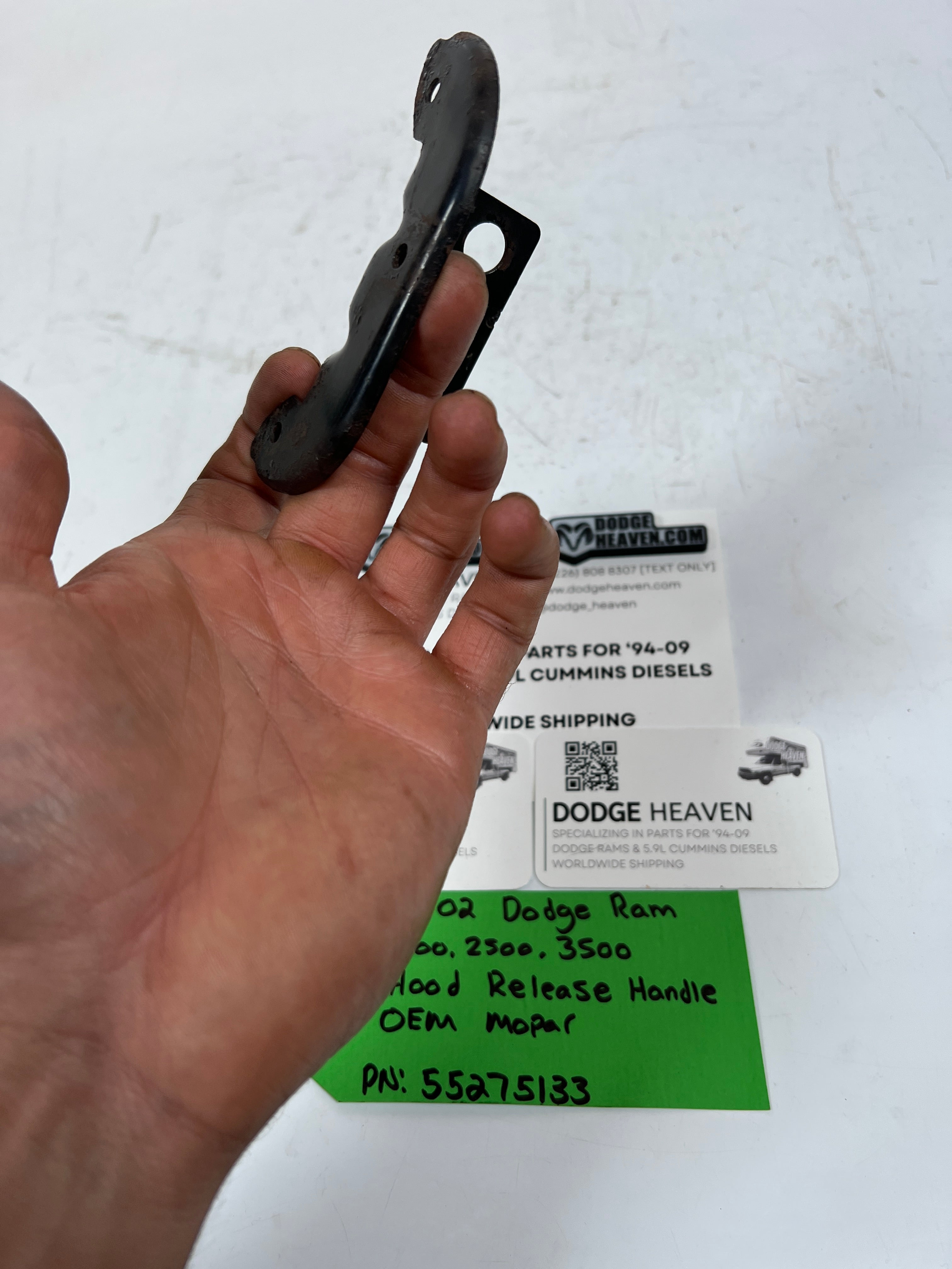 1994-2002 Dodge Ram 1500-3500 Hood Release Handle