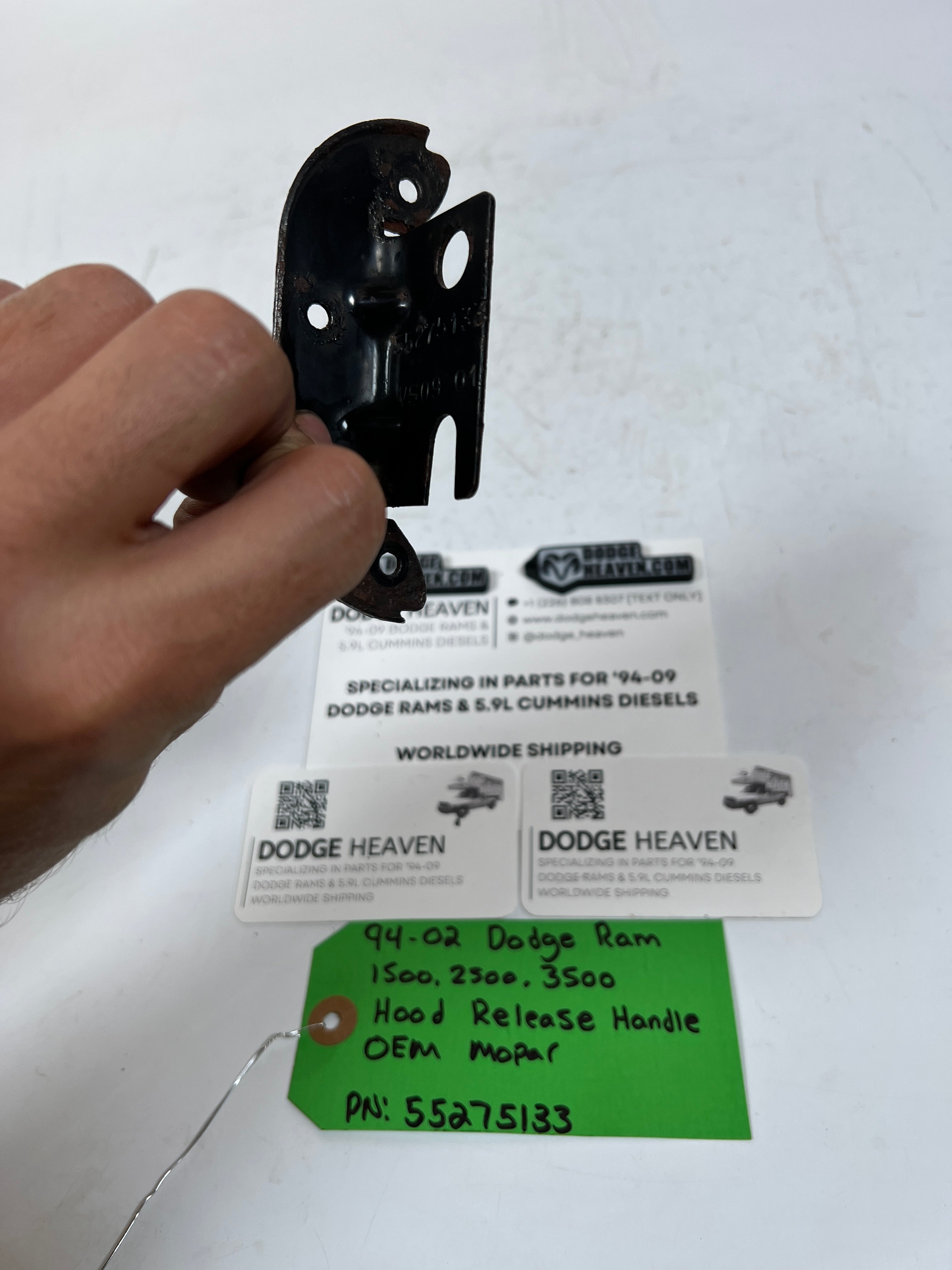 1994-2002 Dodge Ram 1500-3500 Hood Release Handle