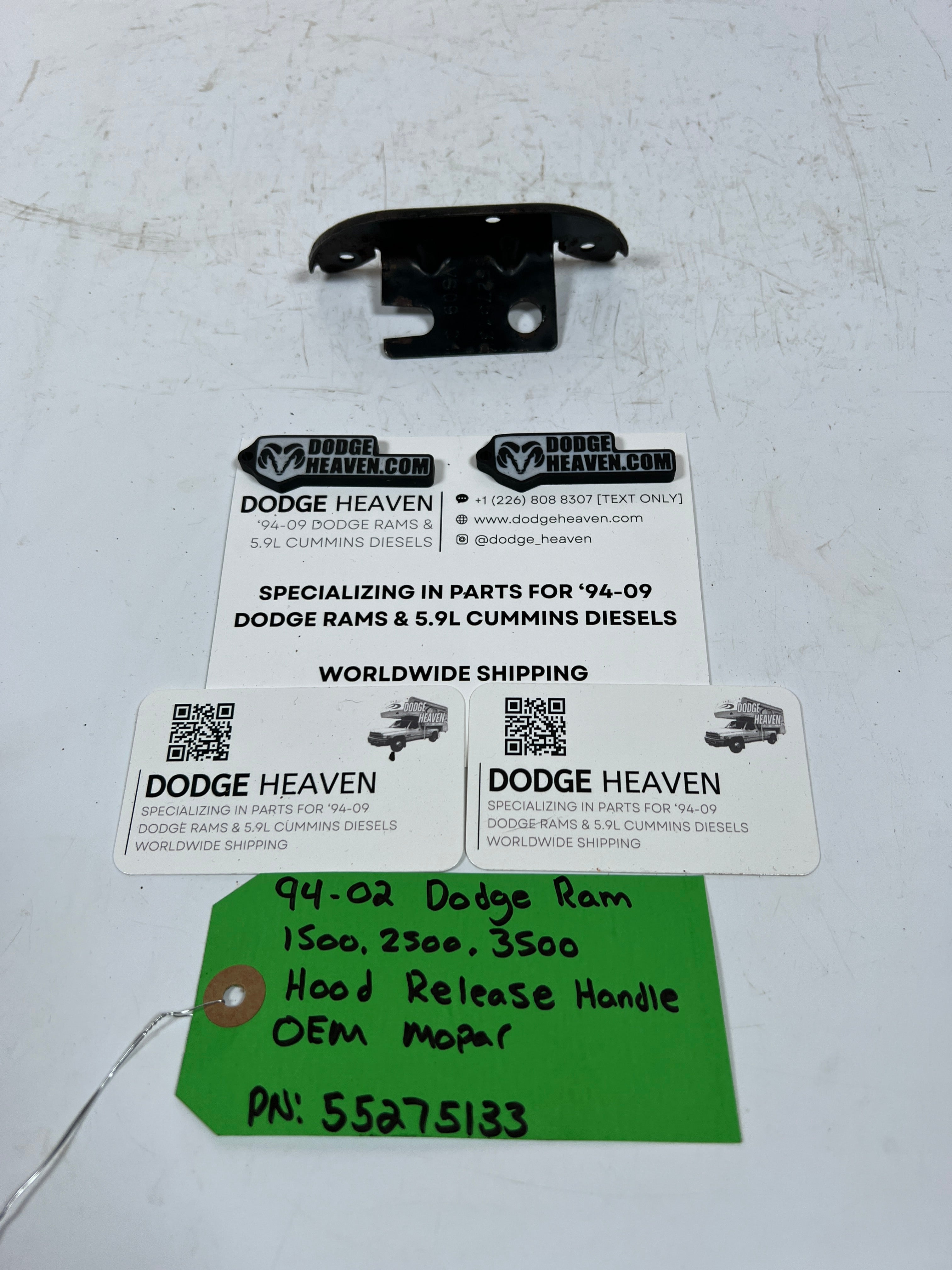 1994-2002 Dodge Ram 1500-3500 Hood Release Handle