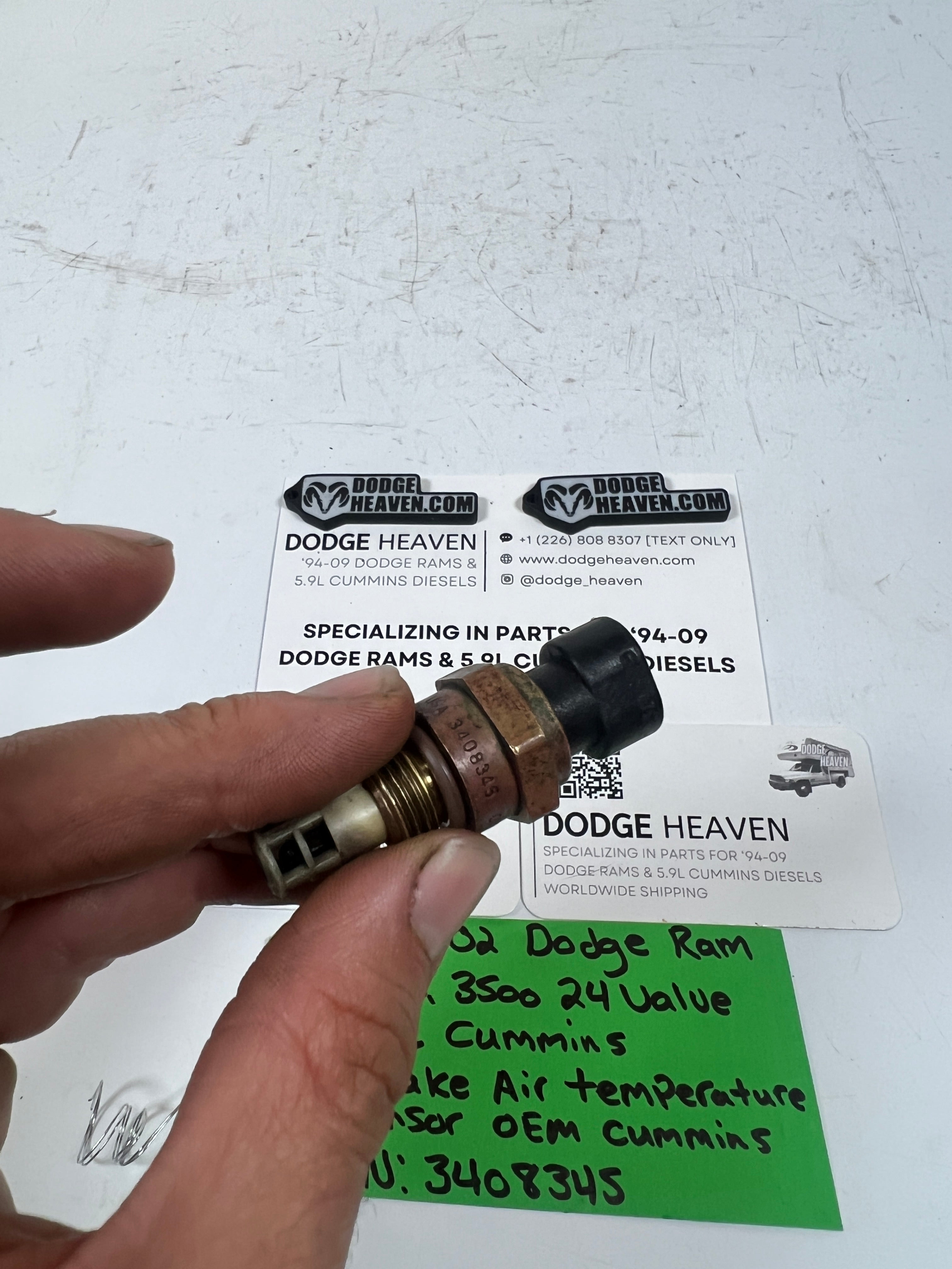 1998.5-2002 Dodge Ram 24 Valve 5.9L Cummins Intake Air Temp Sensor