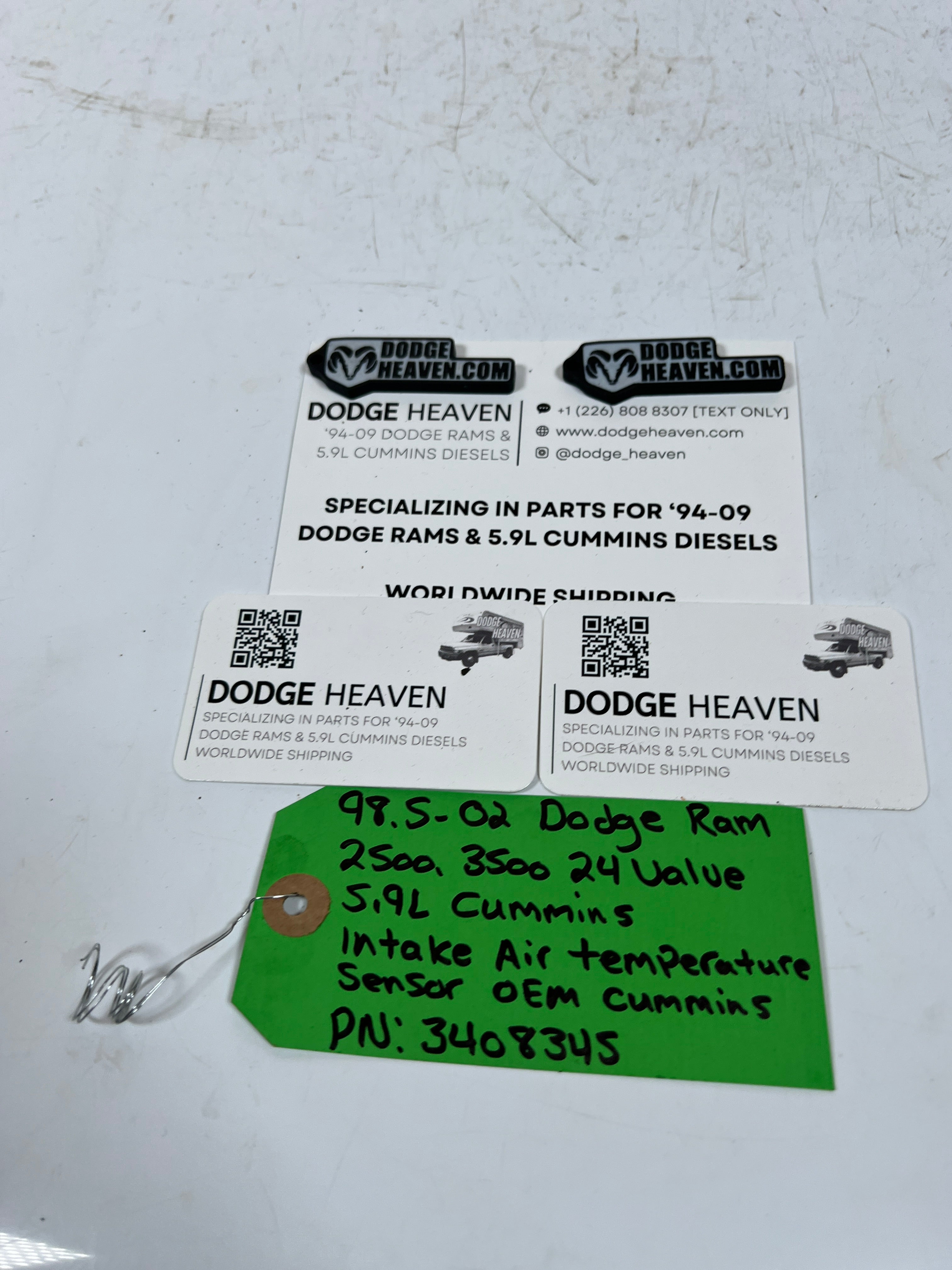 1998.5-2002 Dodge Ram 24 Valve 5.9L Cummins Intake Air Temp Sensor