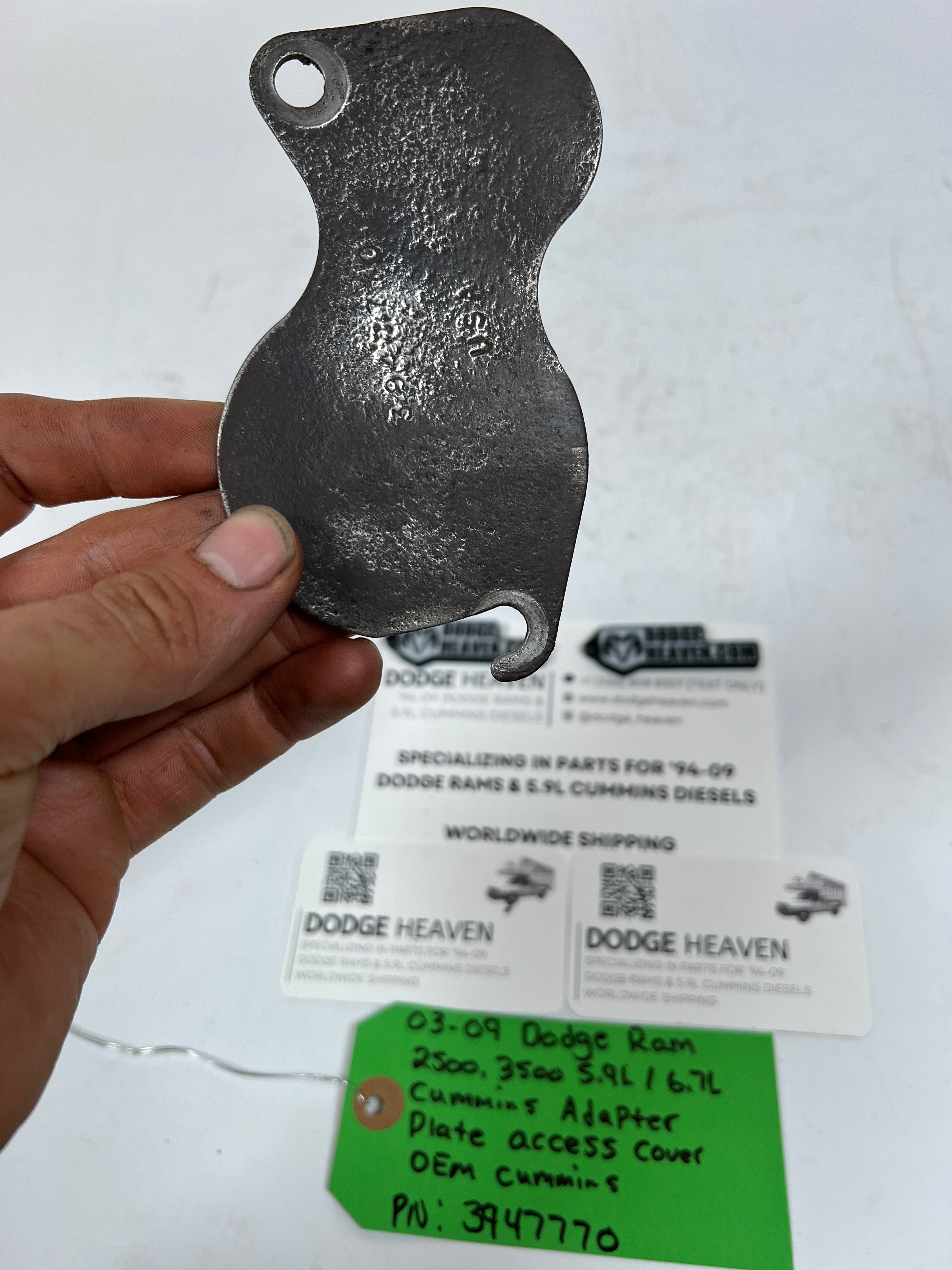 2003-2009 Dodge Ram 5.9L / 6.7L Cummins Adapter Plate Access Cover