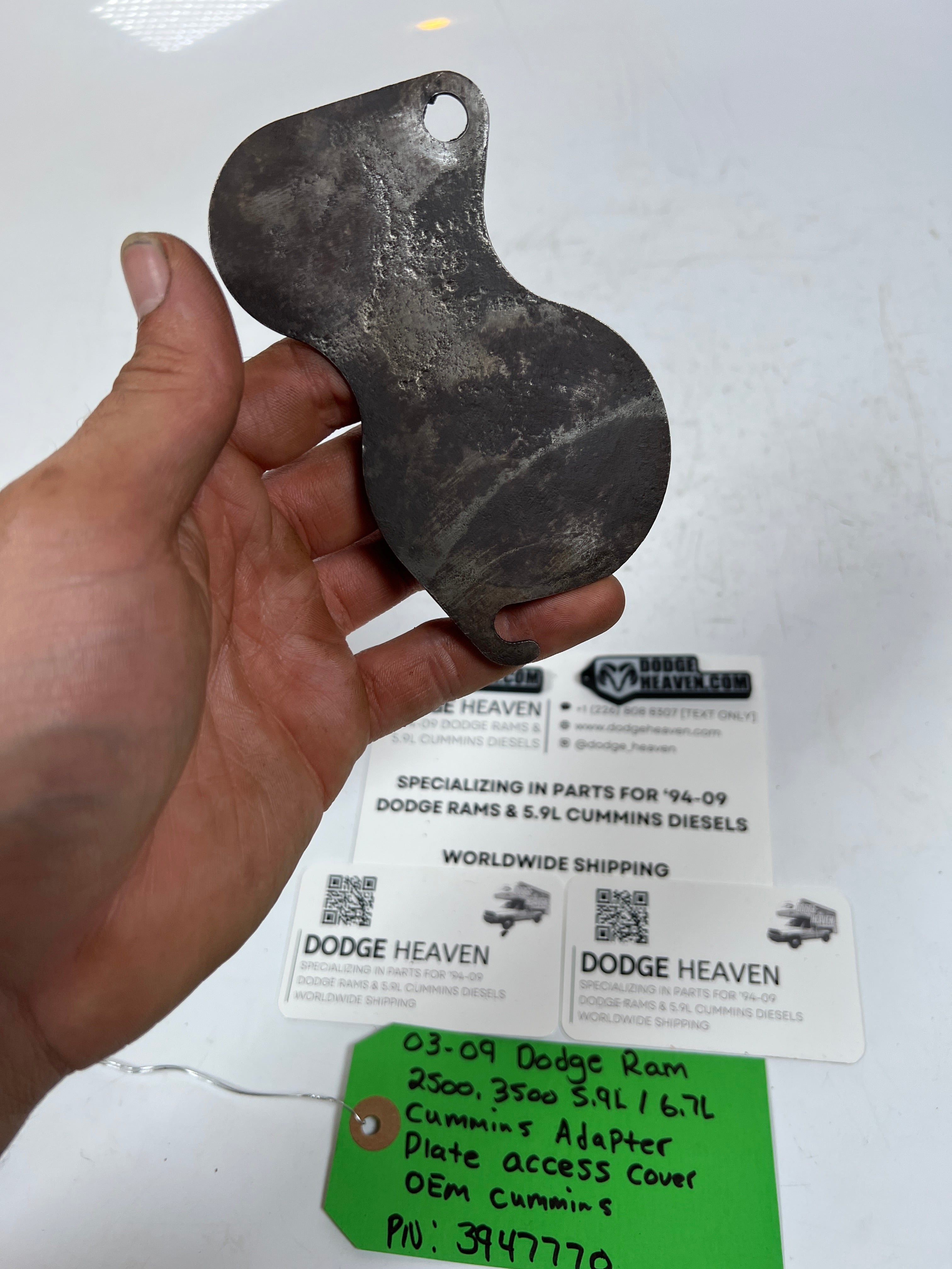 2003-2009 Dodge Ram 5.9L / 6.7L Cummins Adapter Plate Access Cover