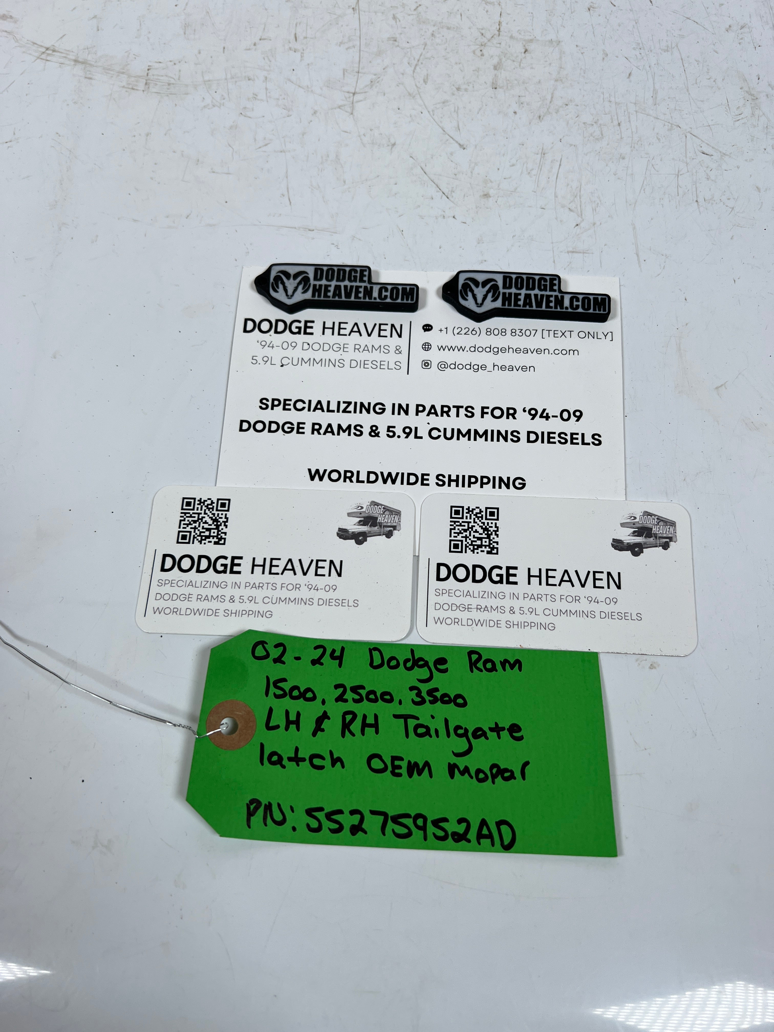 2002-2009 Dodge Ram 1500-3500 Tailgate Latch RH & LH