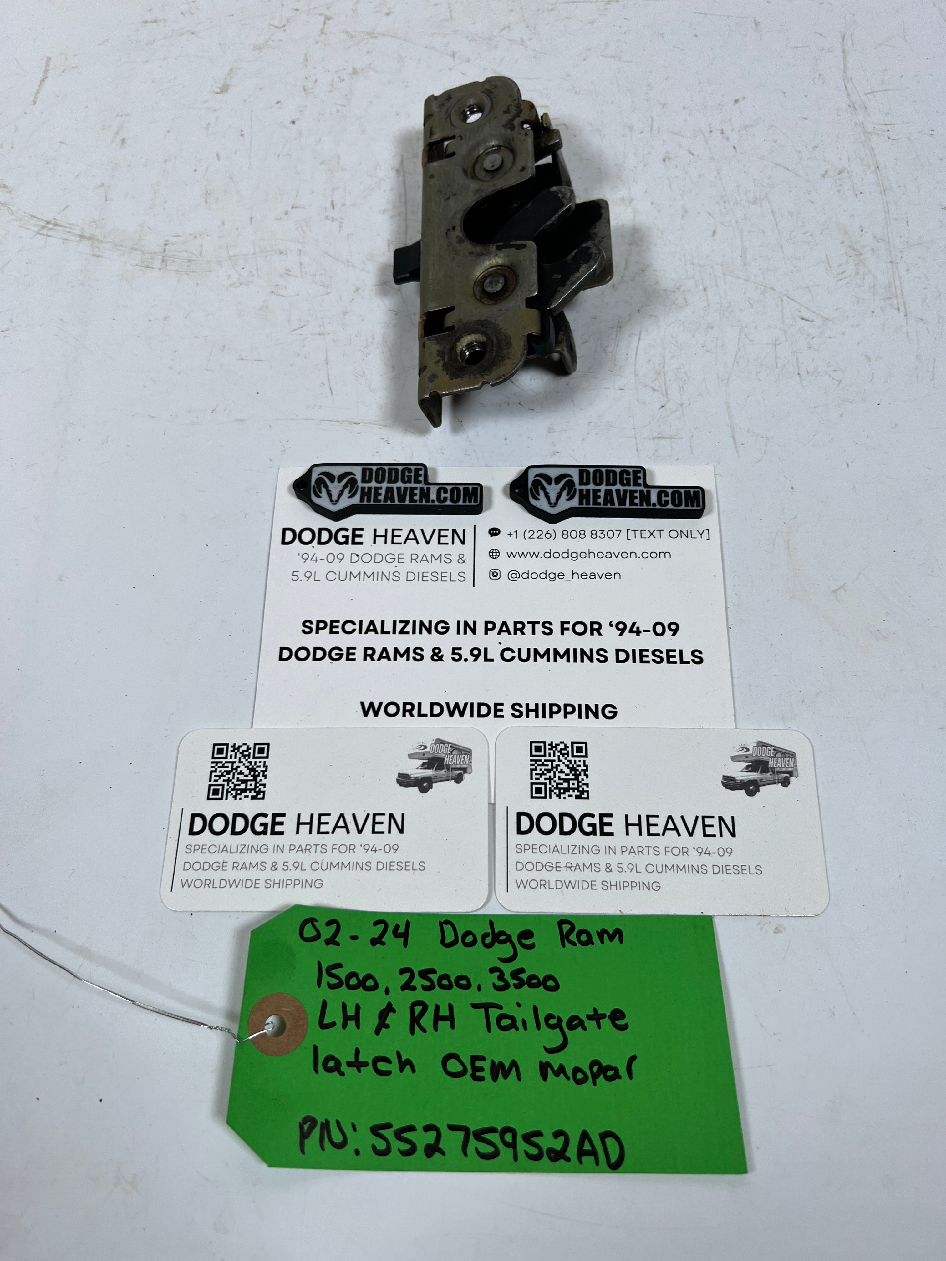 2002-2009 Dodge Ram 1500-3500 Tailgate Latch RH & LH