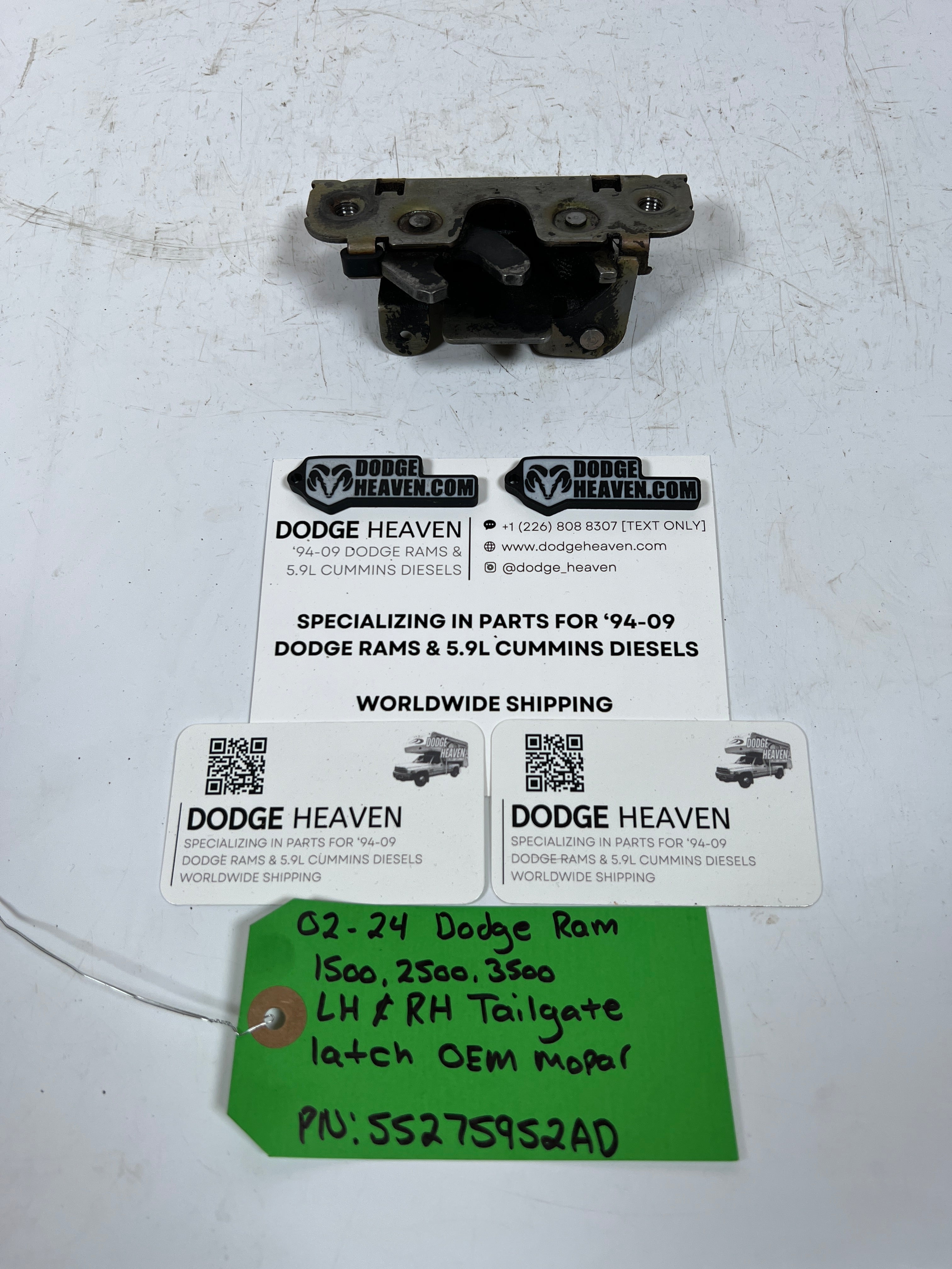 2002-2009 Dodge Ram 1500-3500 Tailgate Latch RH & LH