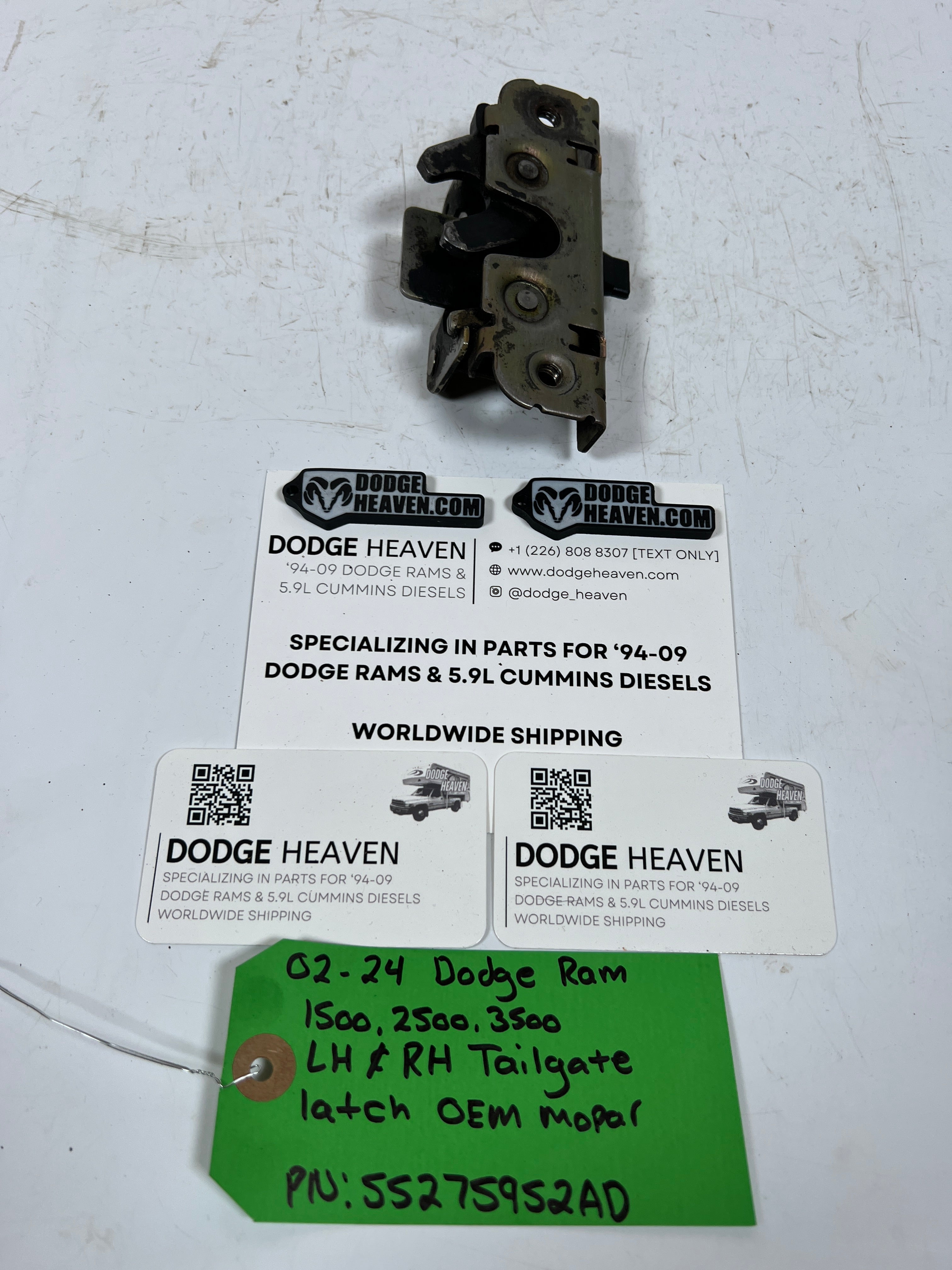 2002-2009 Dodge Ram 1500-3500 Tailgate Latch RH & LH