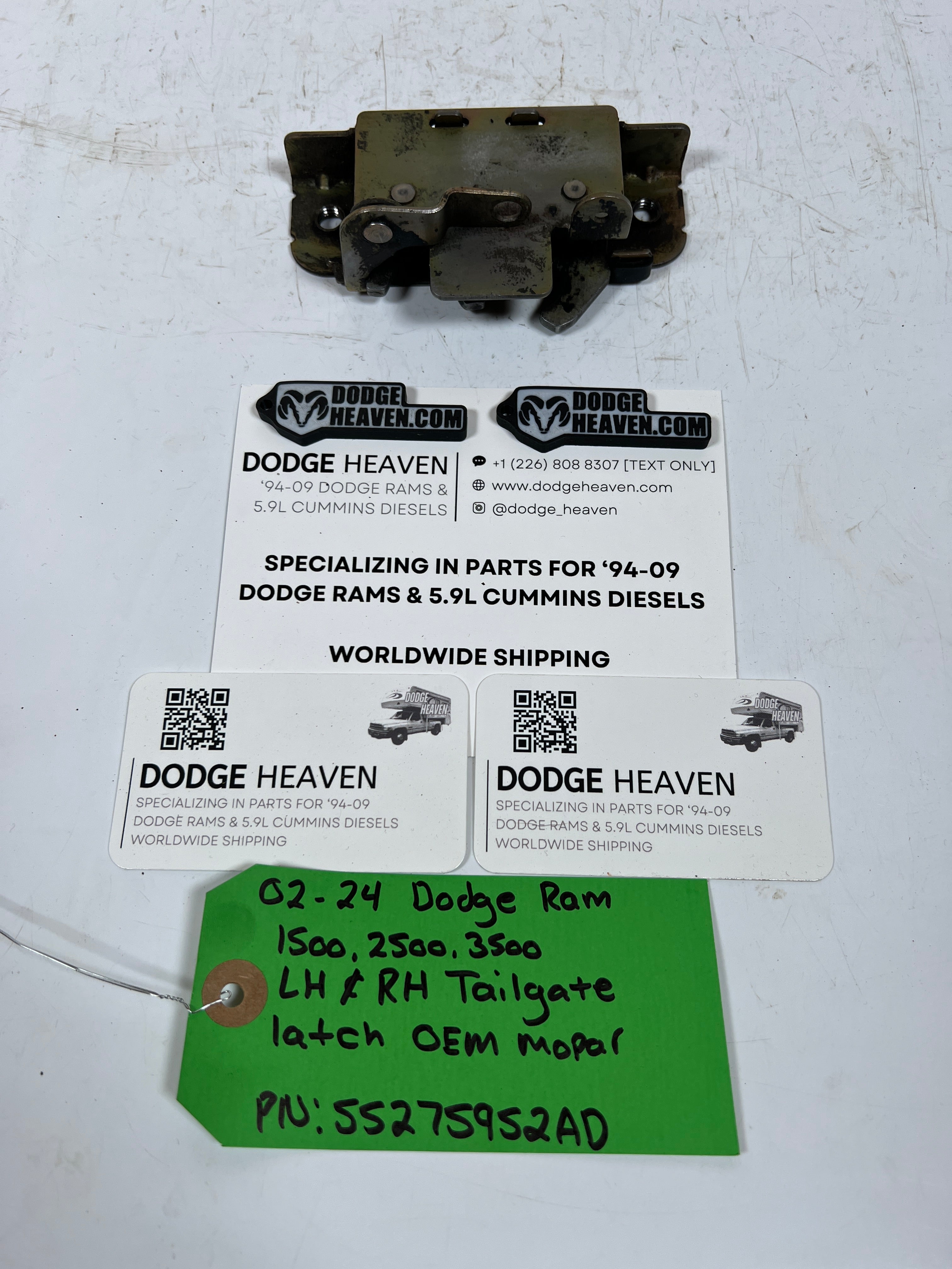 2002-2009 Dodge Ram 1500-3500 Tailgate Latch RH & LH