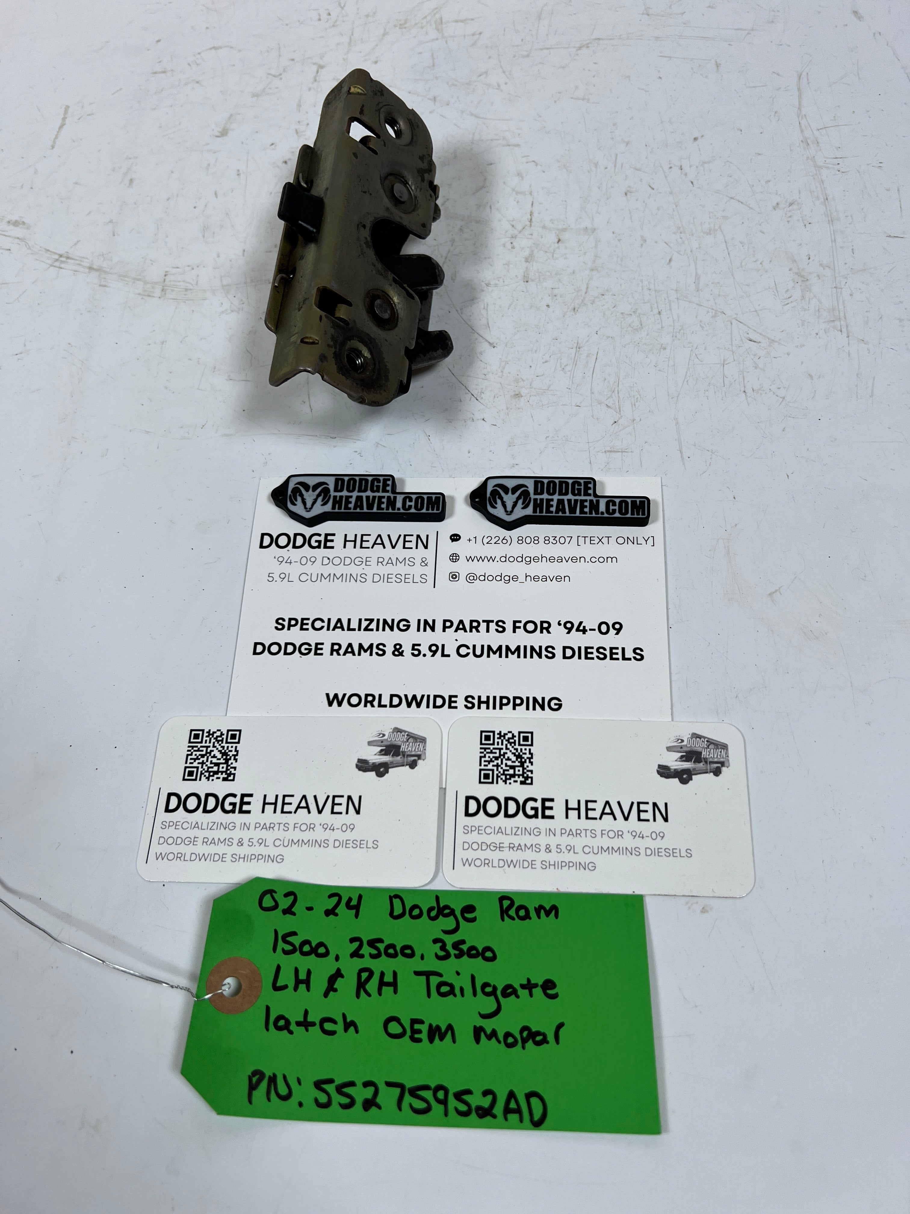 2002-2009 Dodge Ram 1500-3500 Tailgate Latch RH & LH