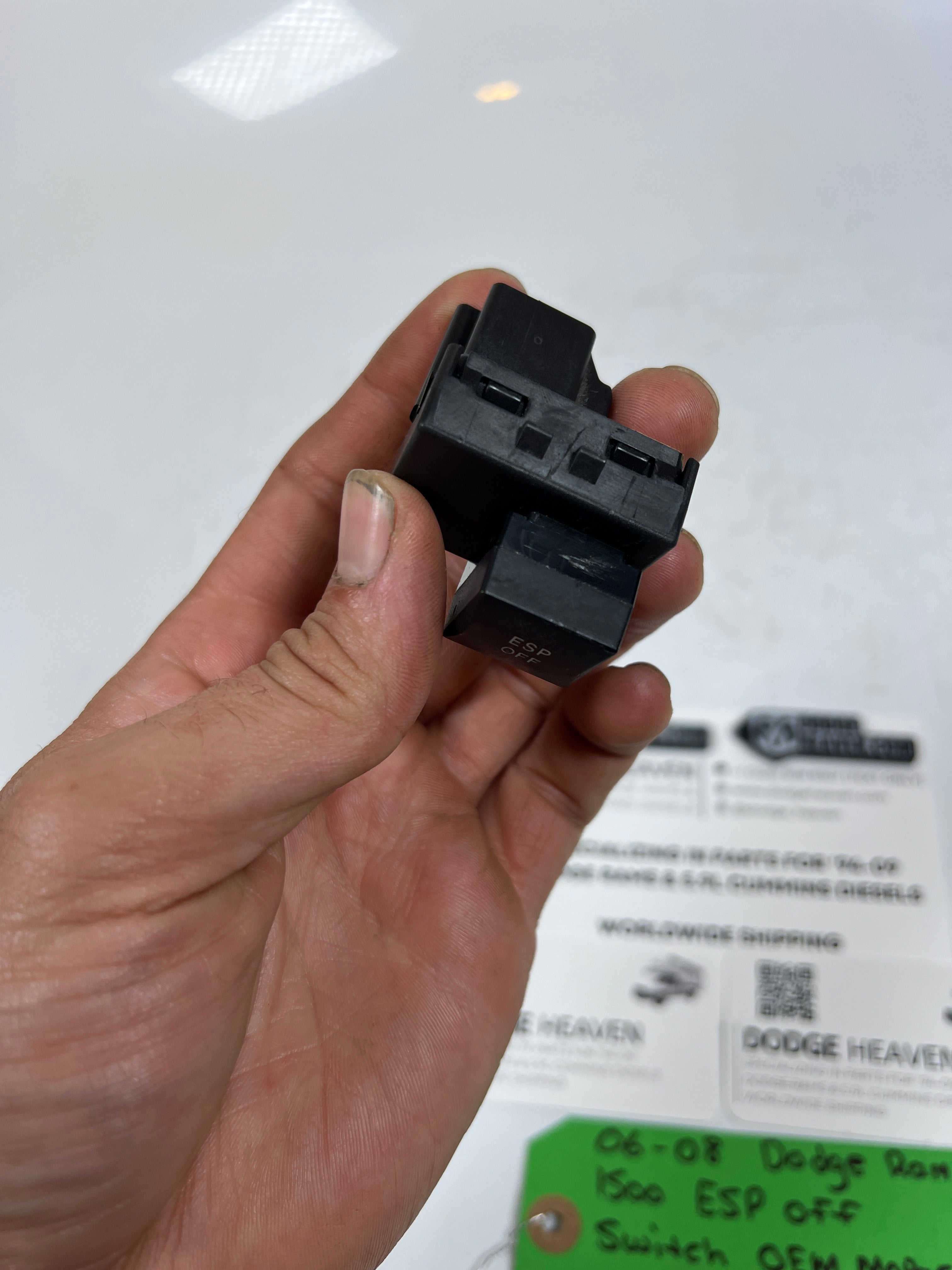 2006-2008 Dodge Ram 1500 ESP Traction Control Off Switch