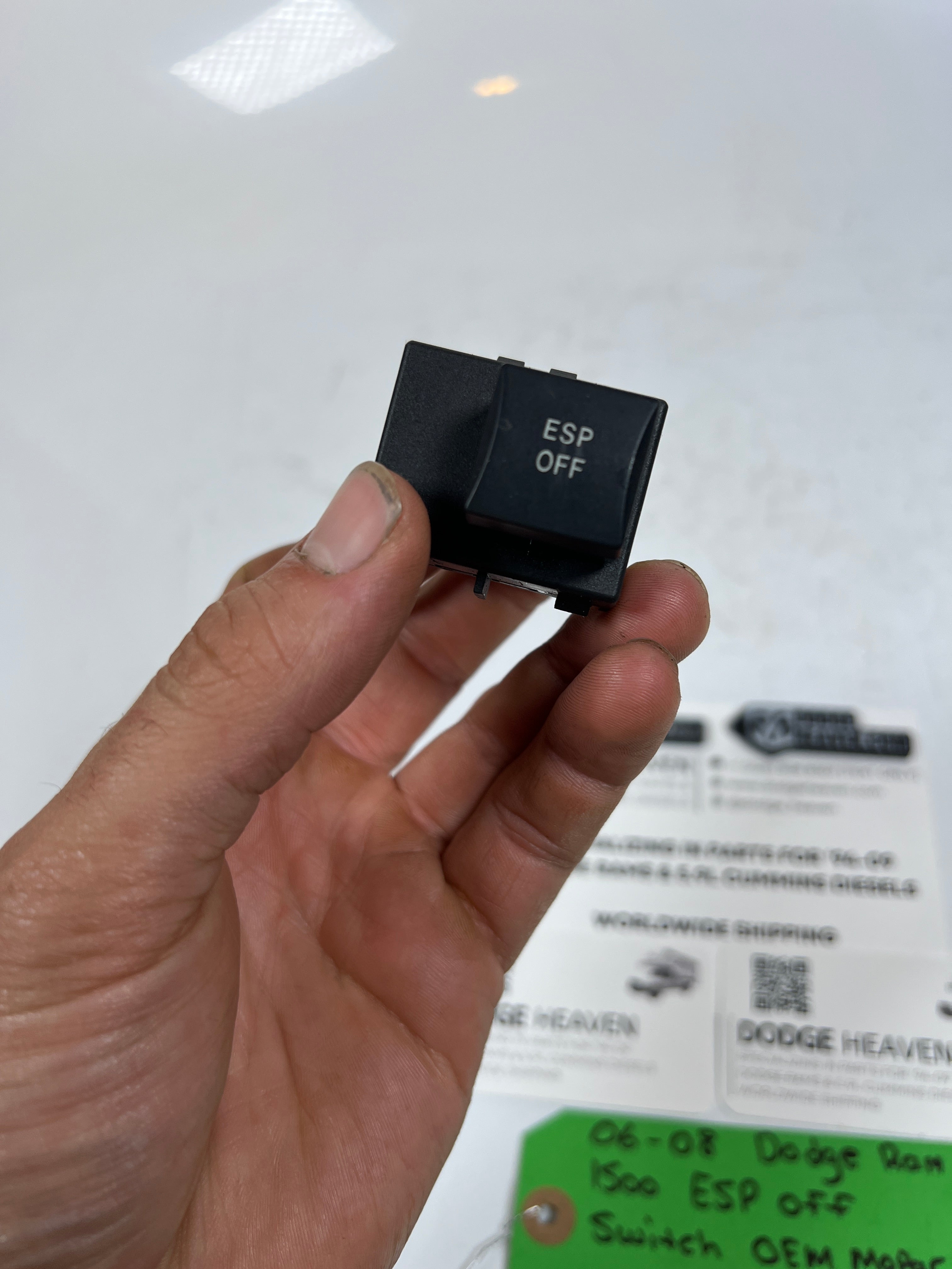 2006-2008 Dodge Ram 1500 ESP Traction Control Off Switch