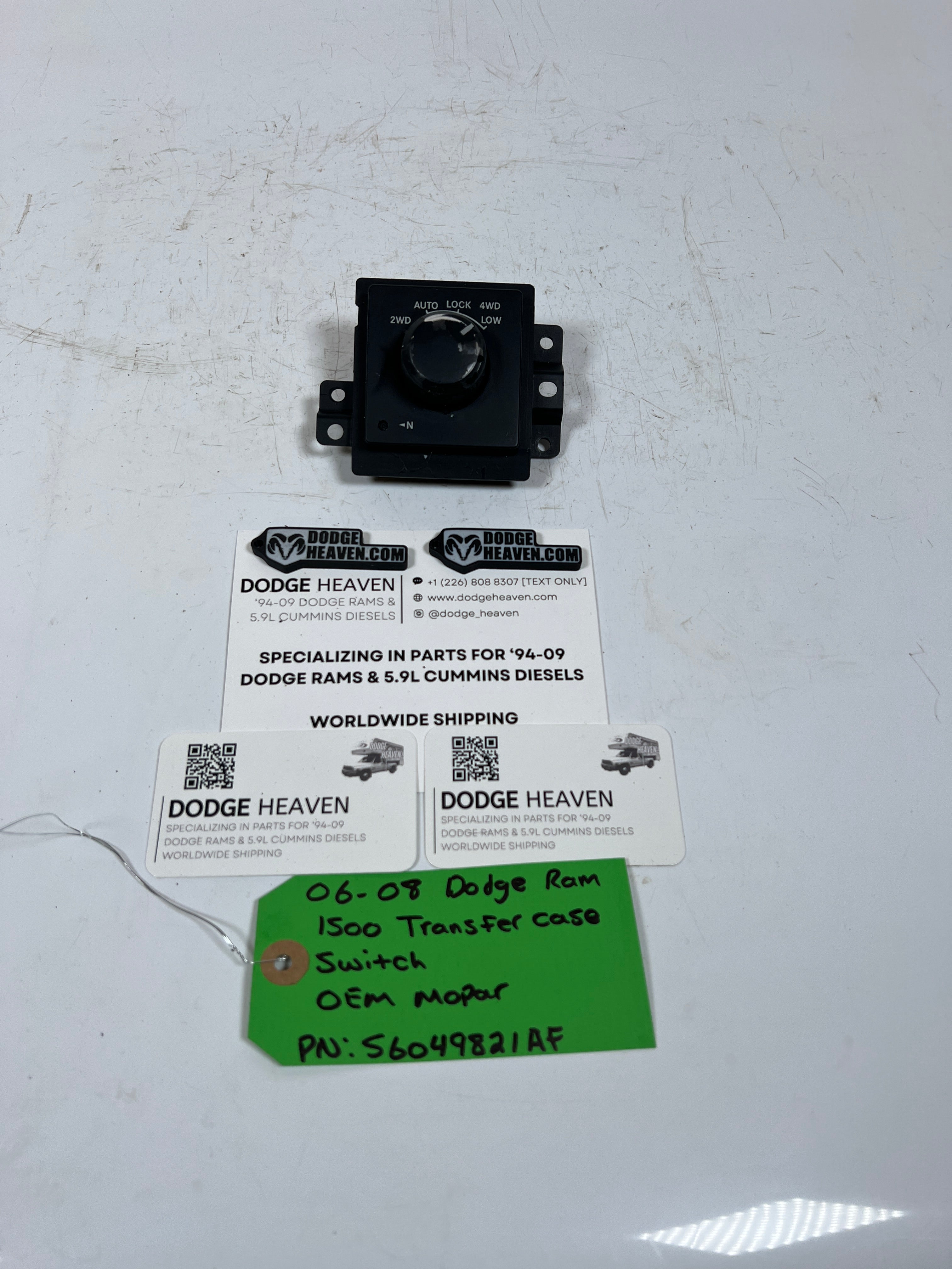 2006-2008 Dodge Ram 1500 AWD Transfer Case Switch