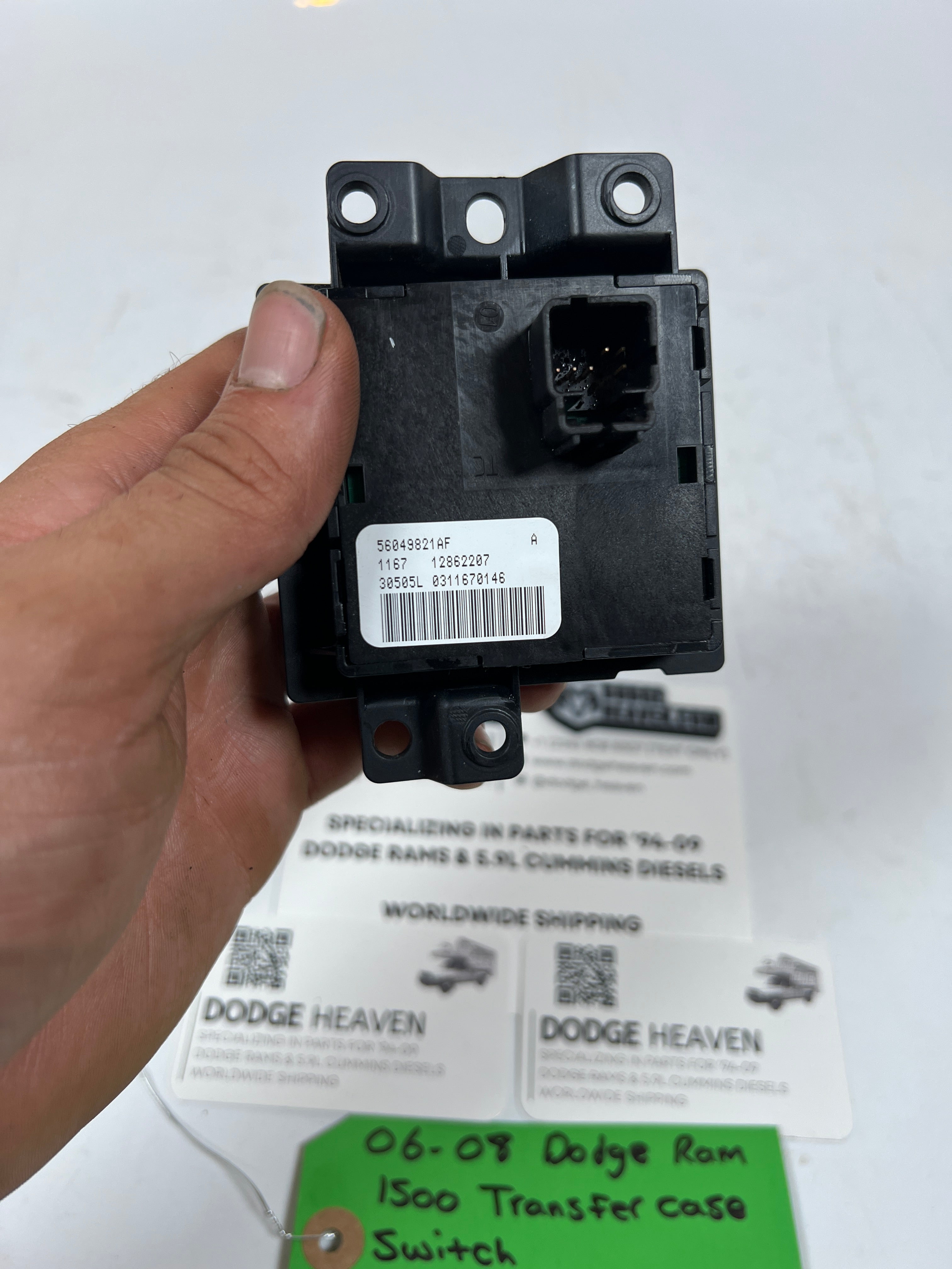 2006-2008 Dodge Ram 1500 AWD Transfer Case Switch