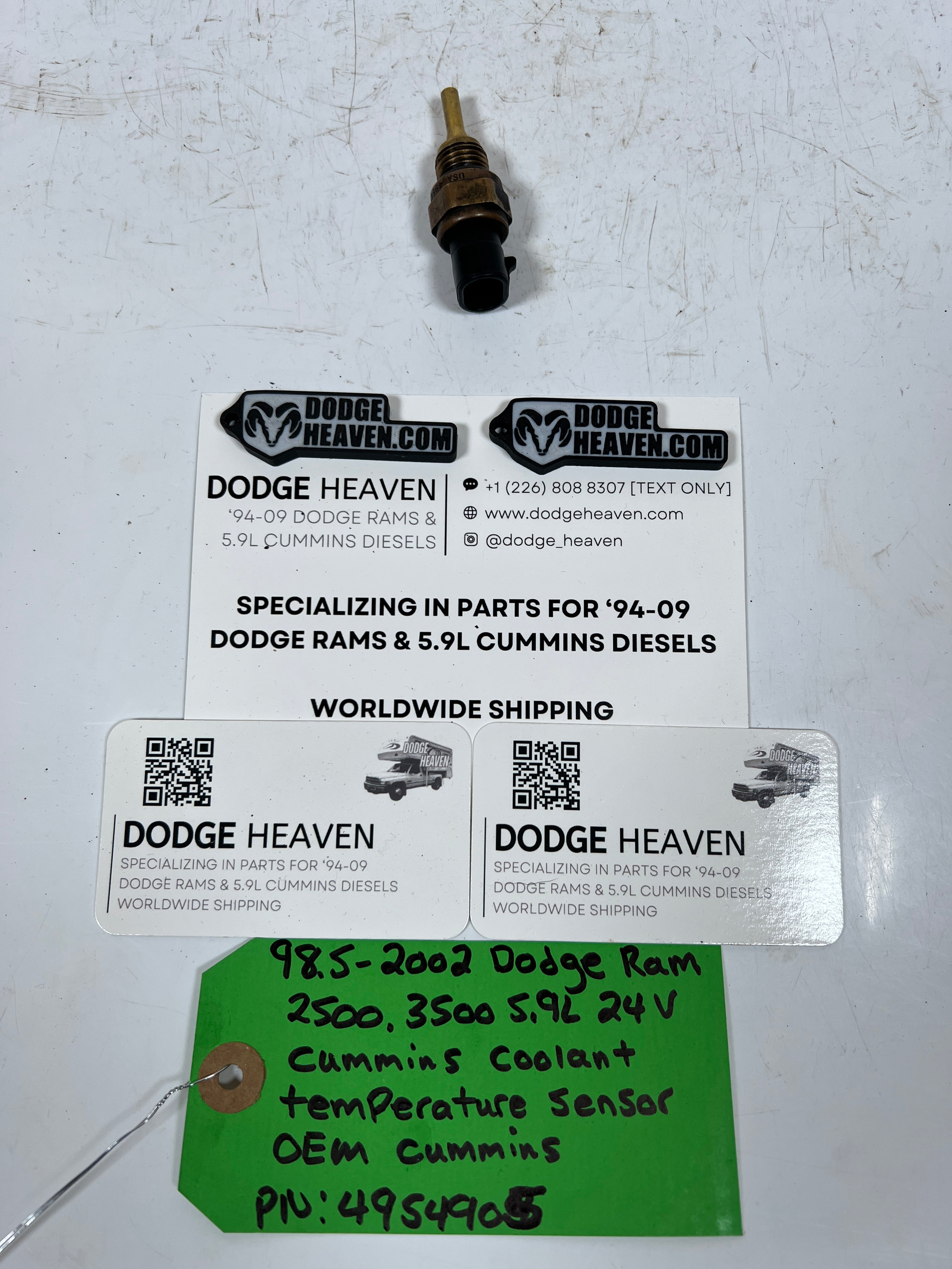 1998.5-2002 Dodge Ram 24V 5.9L Cummins Coolant Temperature Sensor