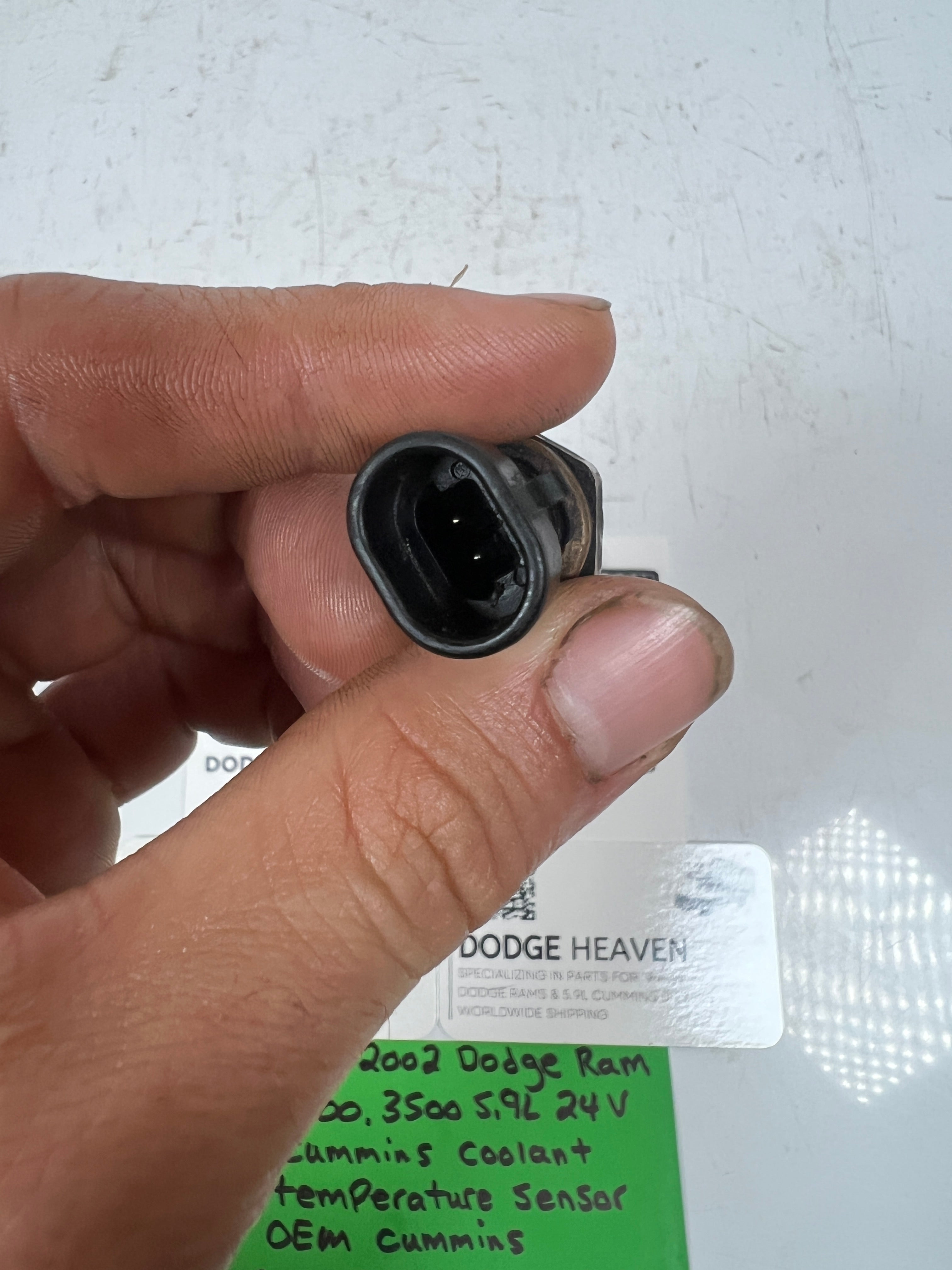 1998.5-2002 Dodge Ram 24V 5.9L Cummins Coolant Temperature Sensor