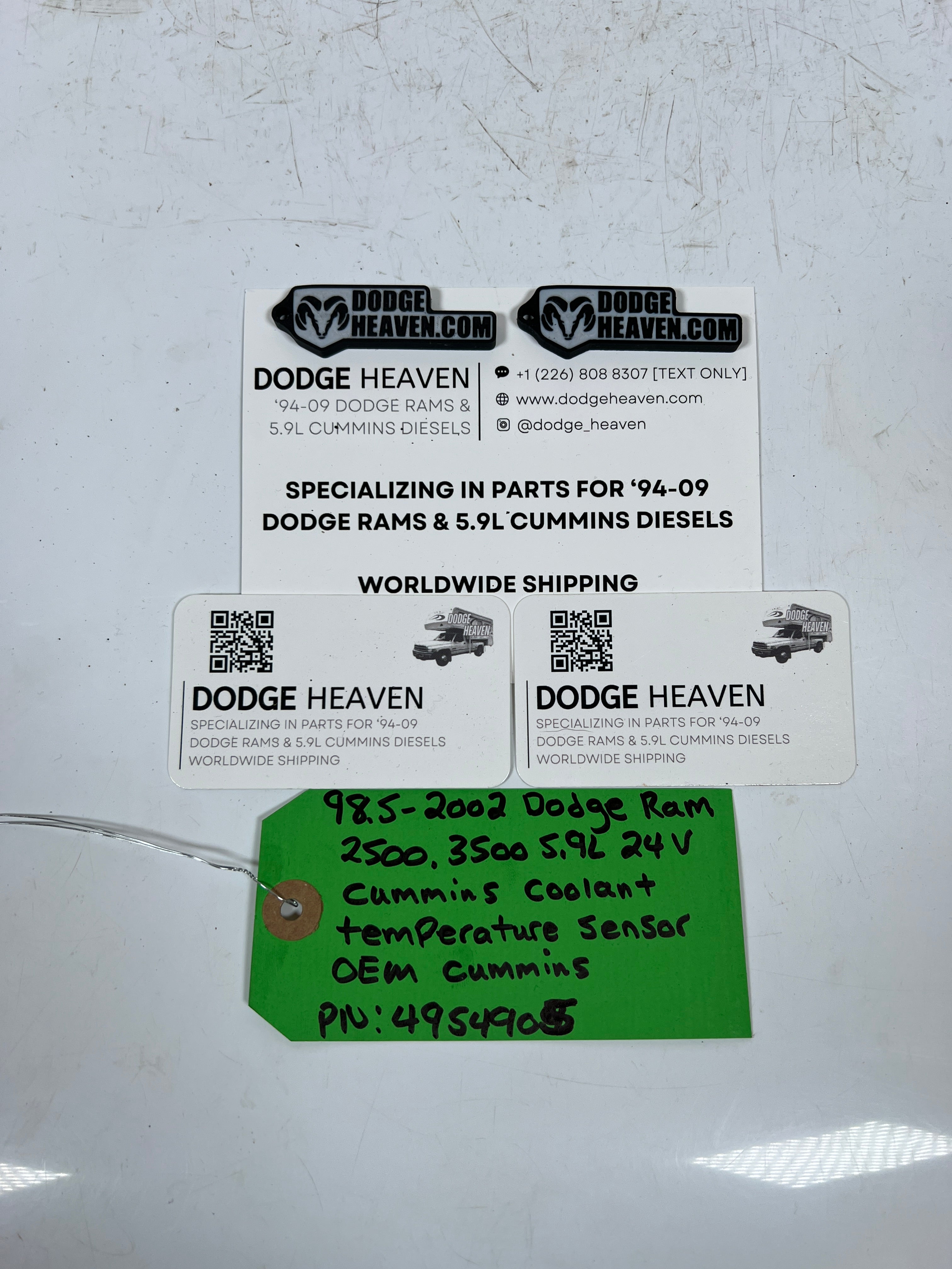 1998.5-2002 Dodge Ram 24V 5.9L Cummins Coolant Temperature Sensor