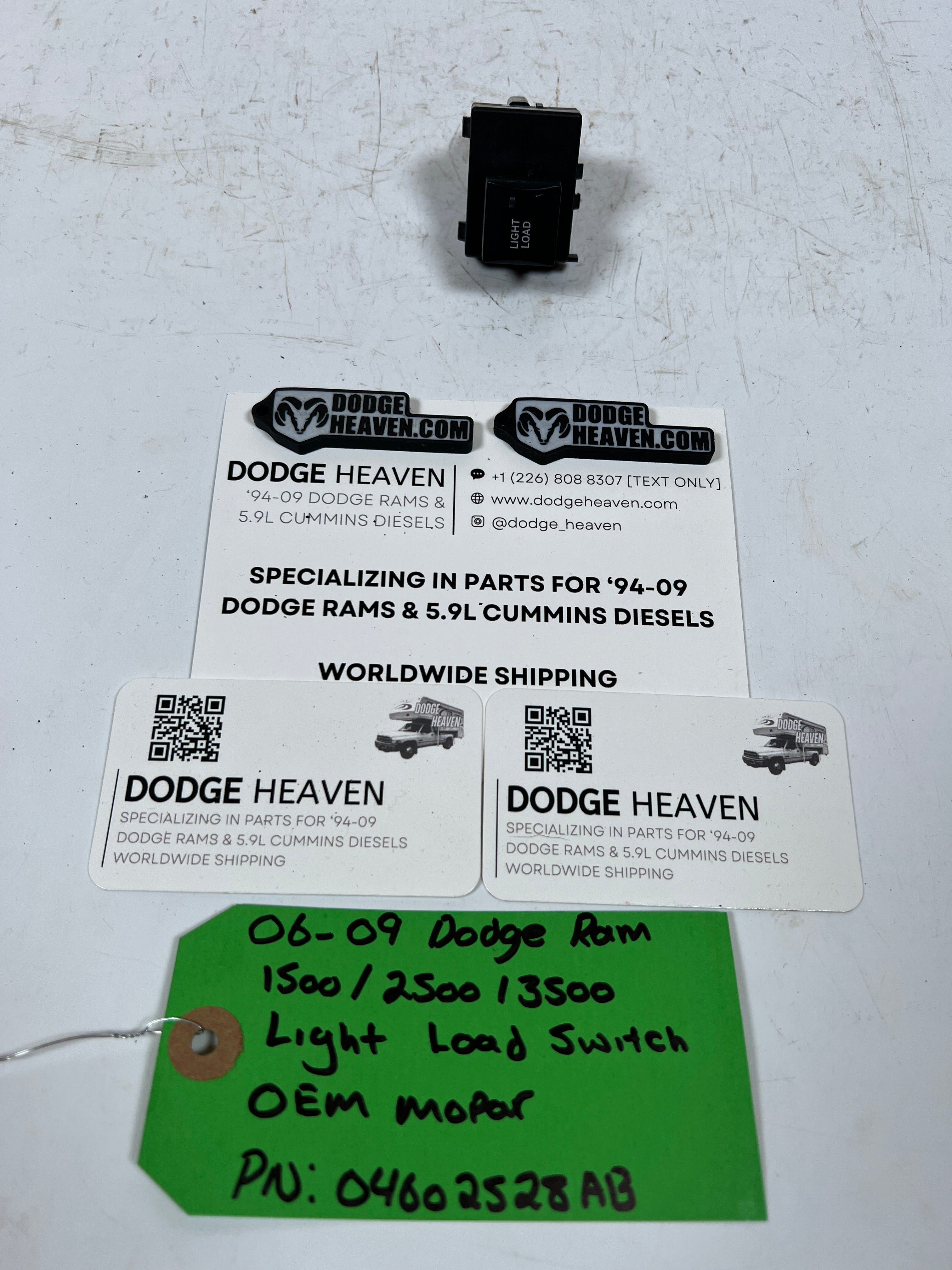 2006-2009 Dodge Ram 1500-3500 Light Load Switch