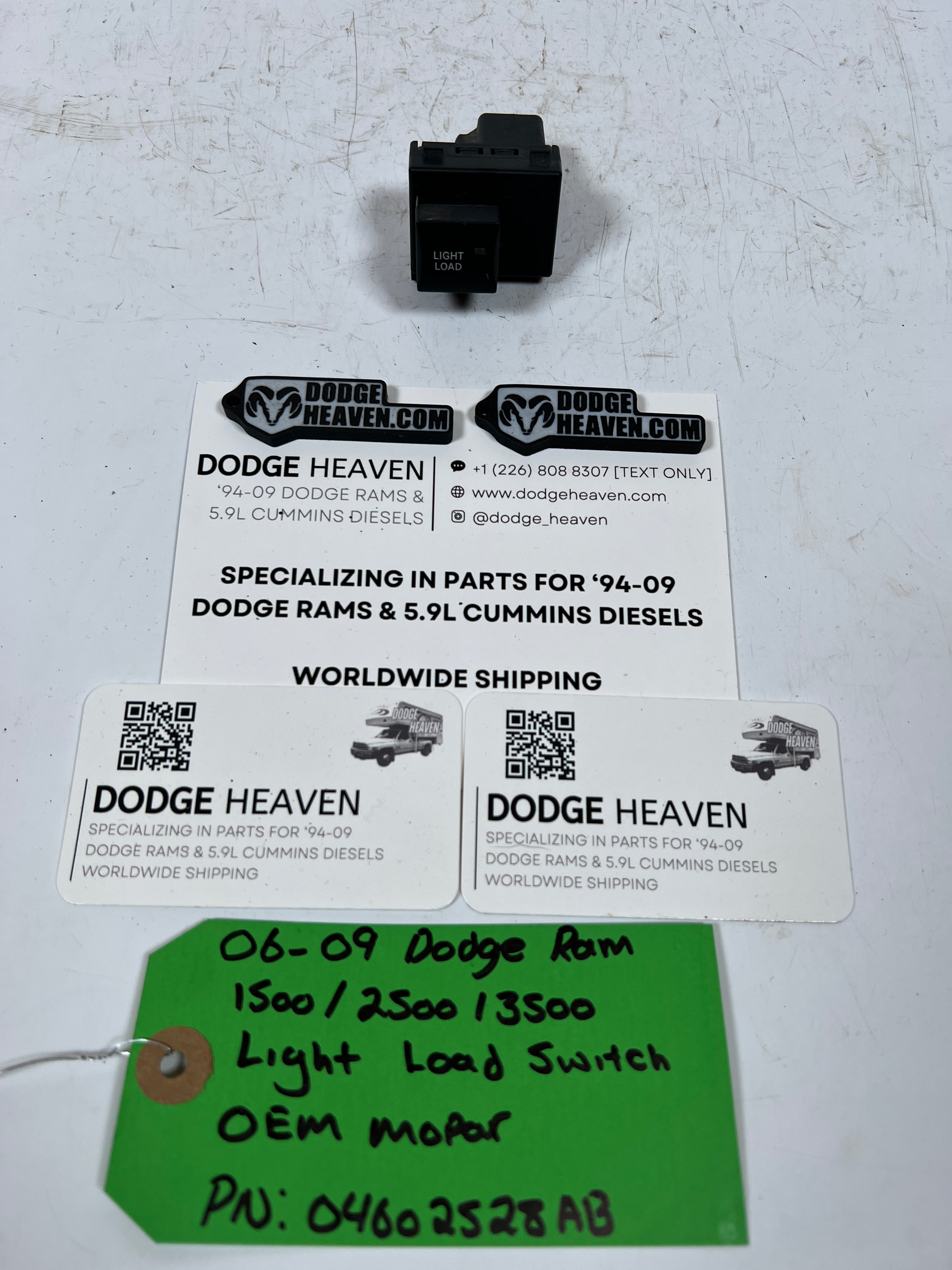 2006-2009 Dodge Ram 1500-3500 Light Load Switch