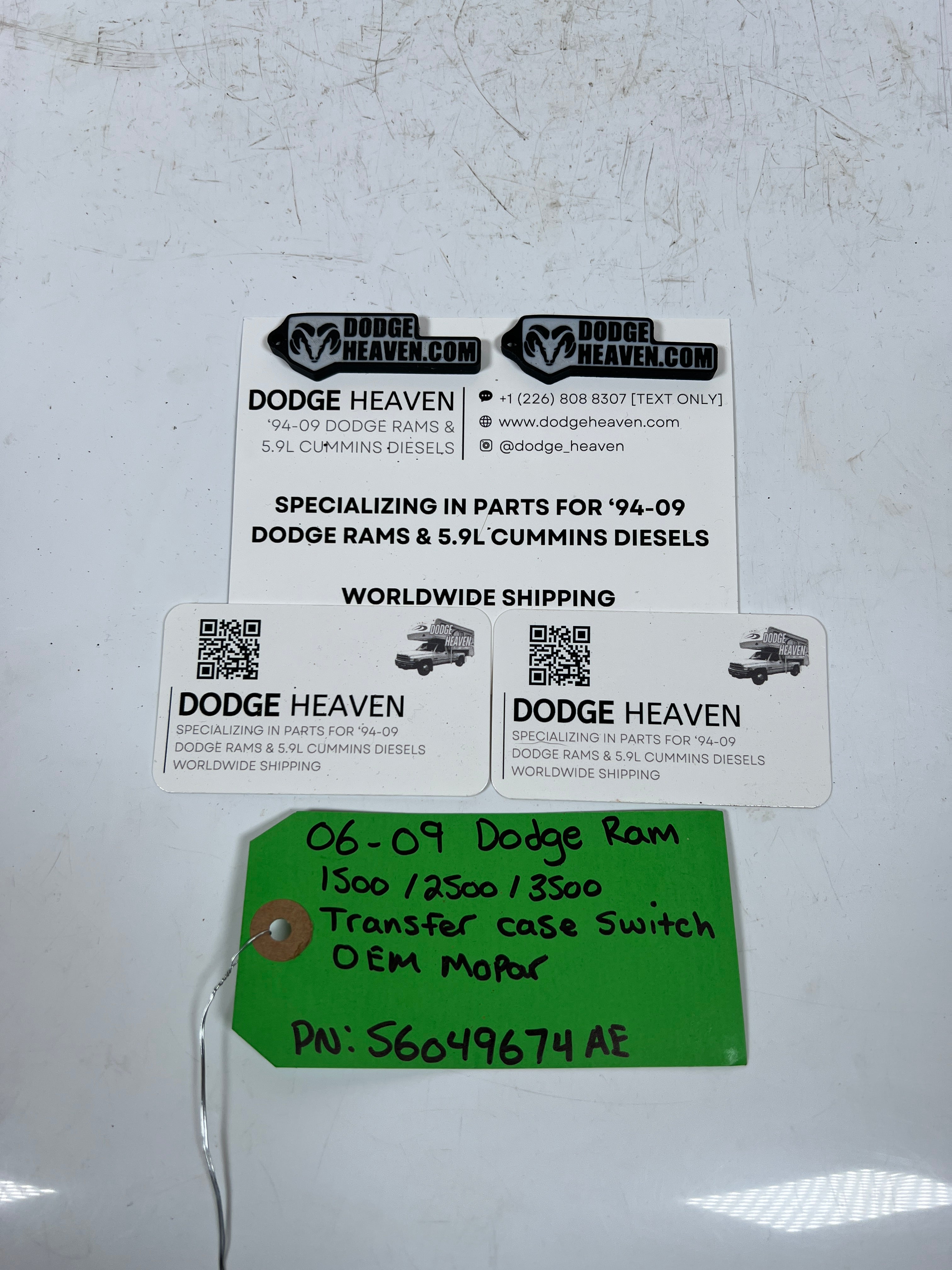 2006-2009 Dodge Ram 1500-3500 Electric 4x4 Transfer Case Switch
