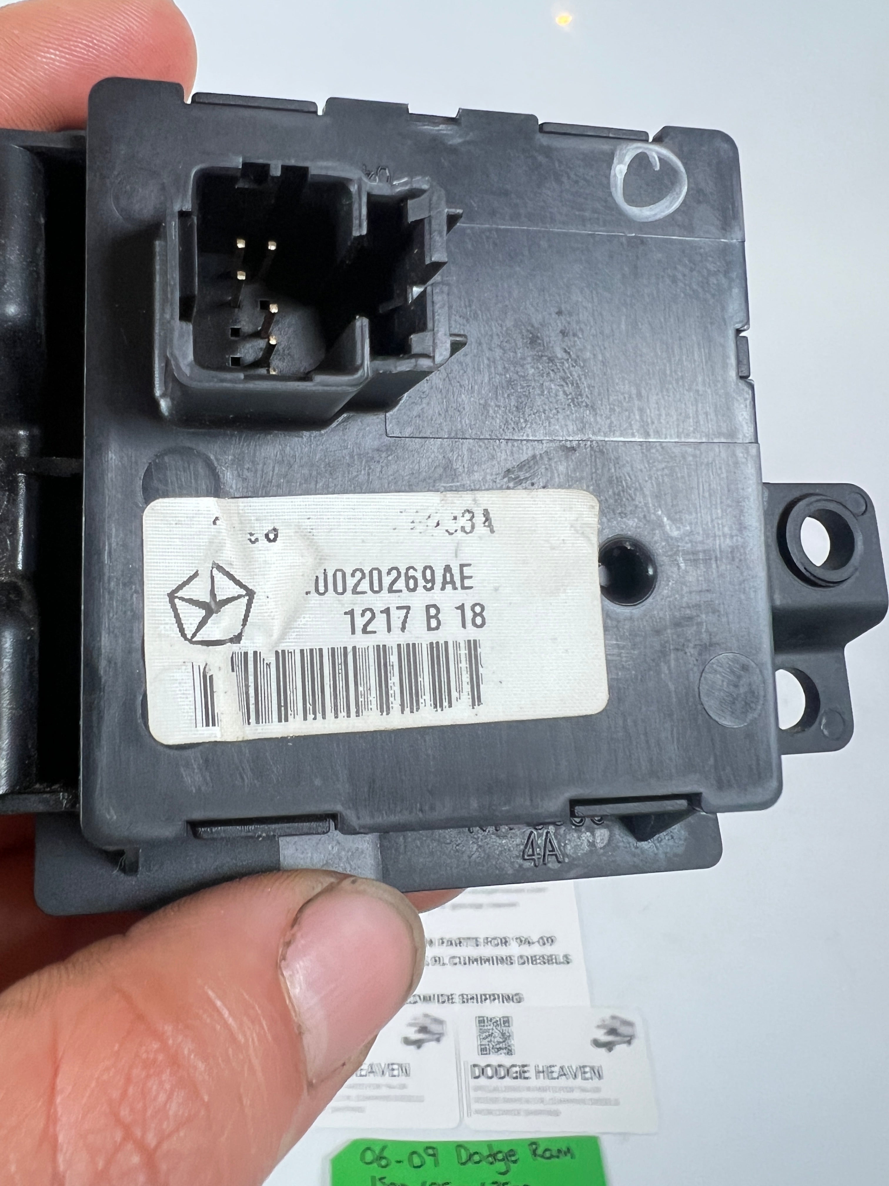 2006-2009 Dodge Ram 1500-3500 Electric 4x4 Transfer Case Switch