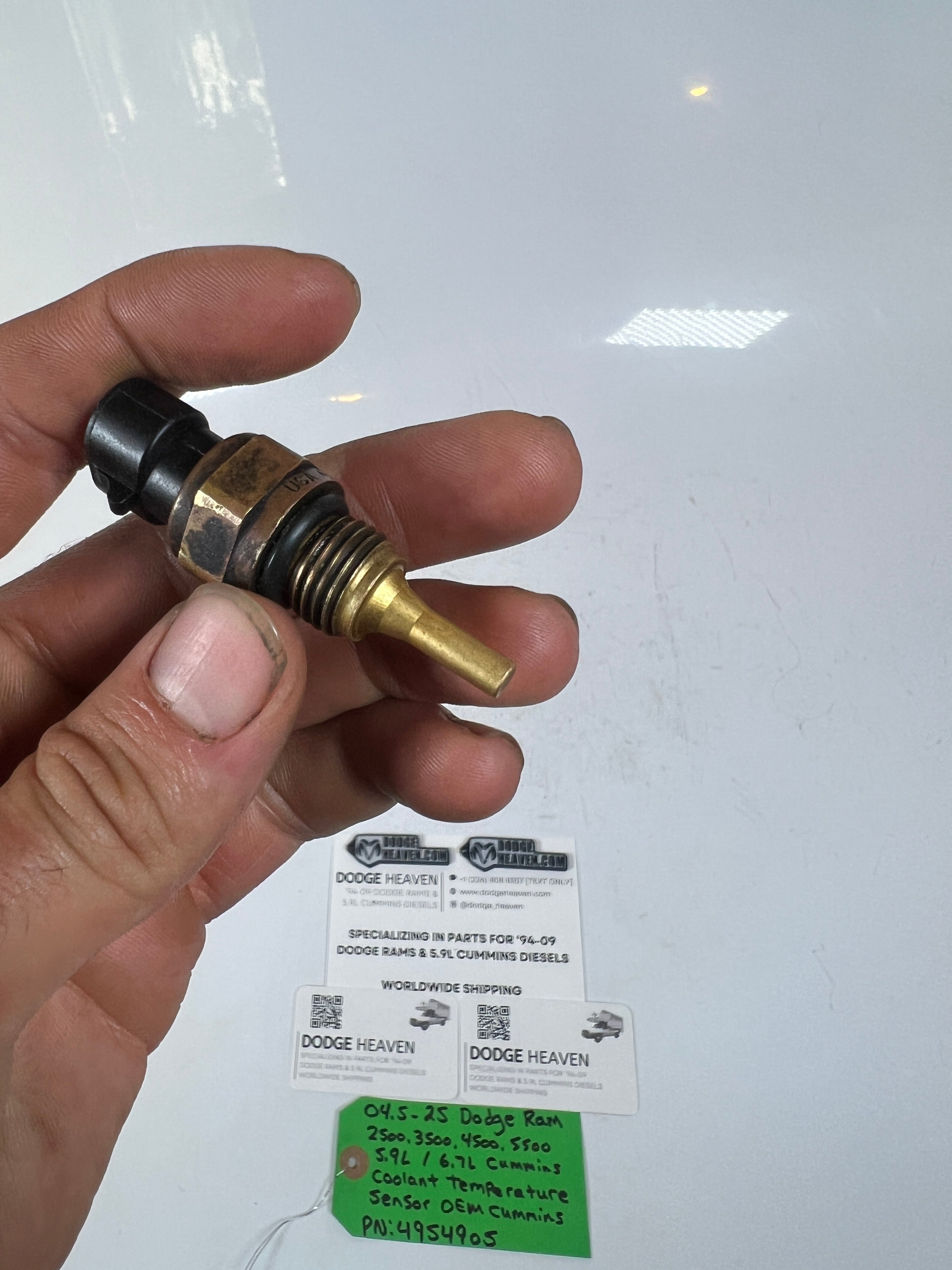 2004.5-2025 Dodge Ram 5.9L 6.7L Cummins Coolant Temperature Sensor