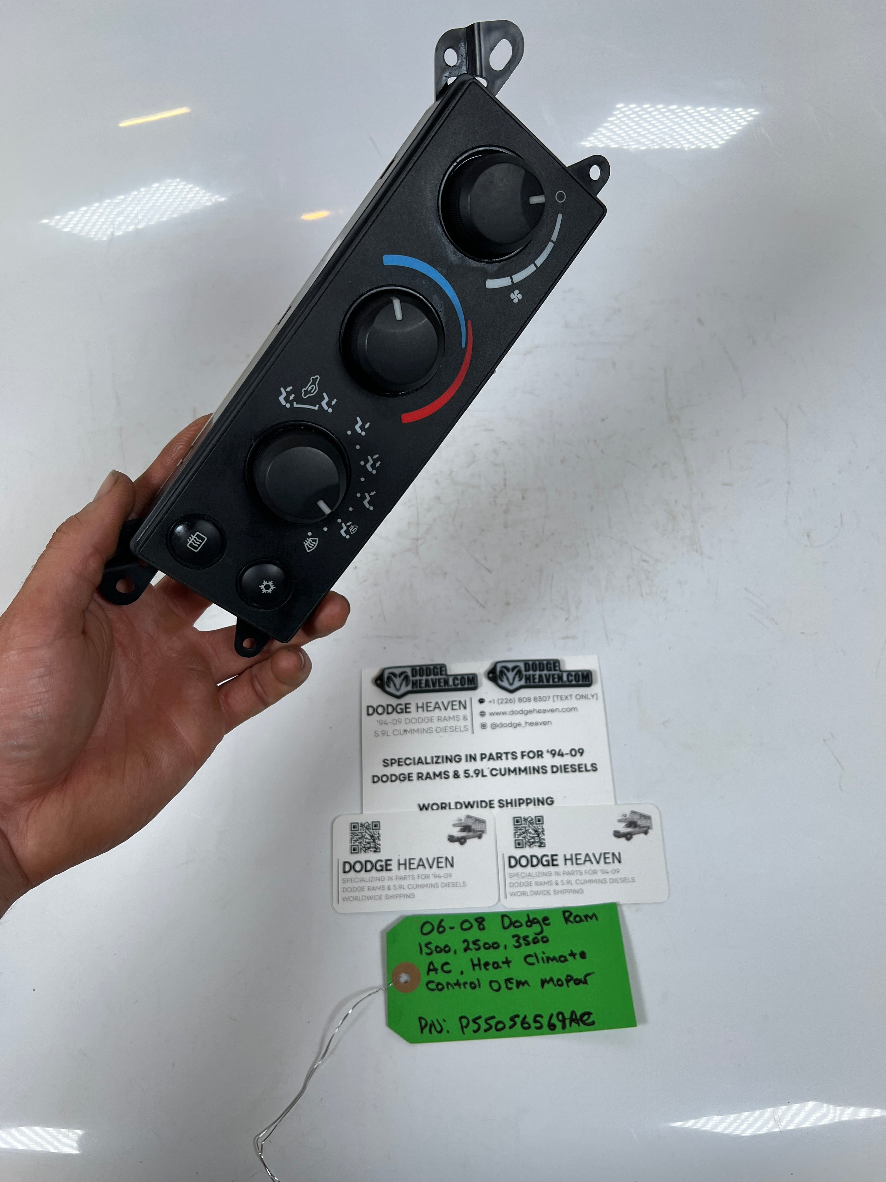 2006-2008 Dodge Ram 1500-3500 AC Heat Climate Control