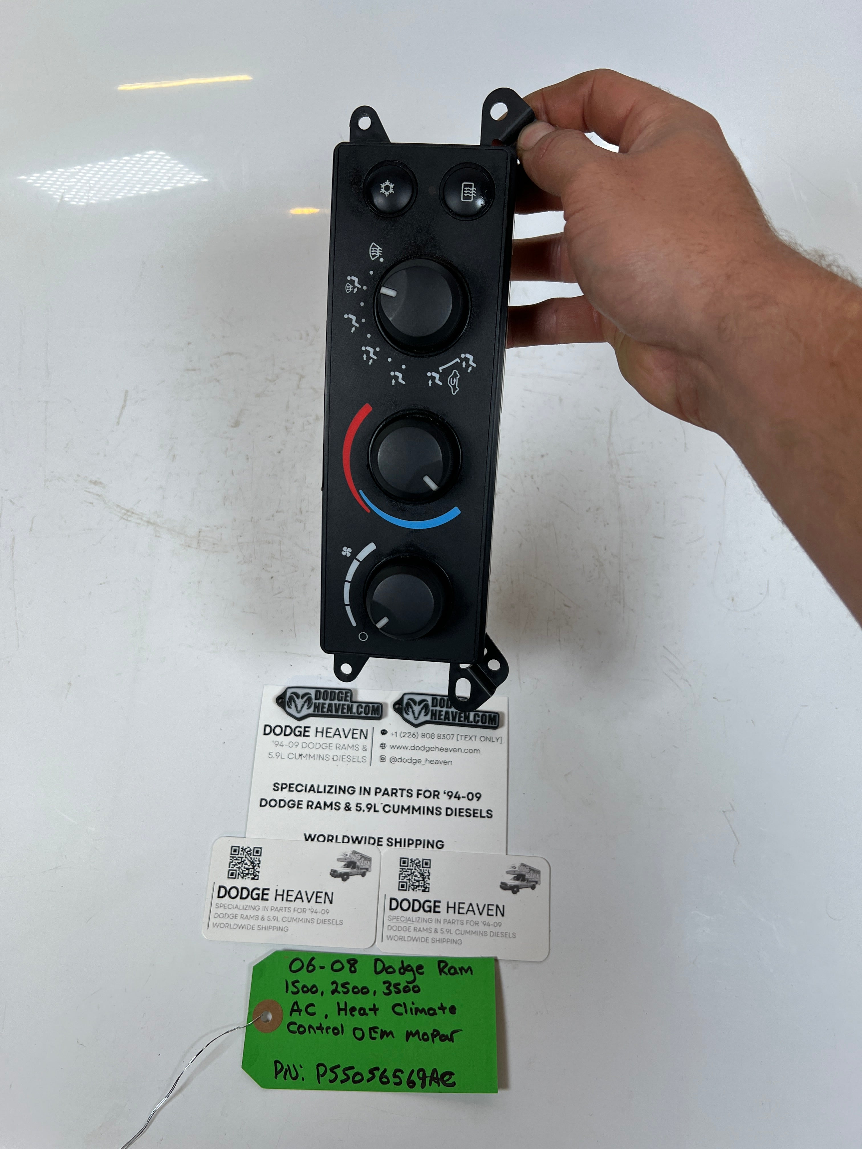 2006-2008 Dodge Ram 1500-3500 AC Heat Climate Control