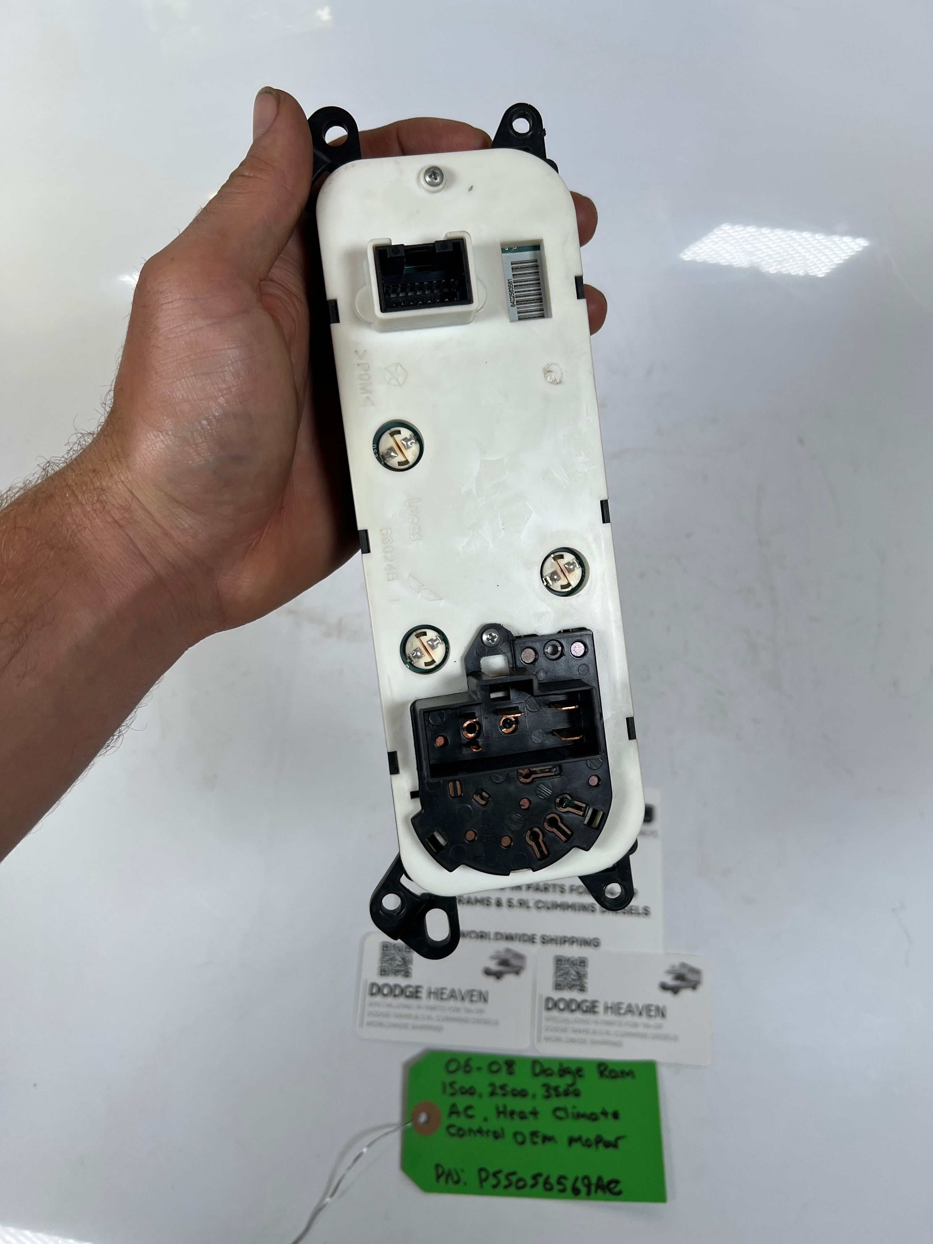 2006-2008 Dodge Ram 1500-3500 AC Heat Climate Control