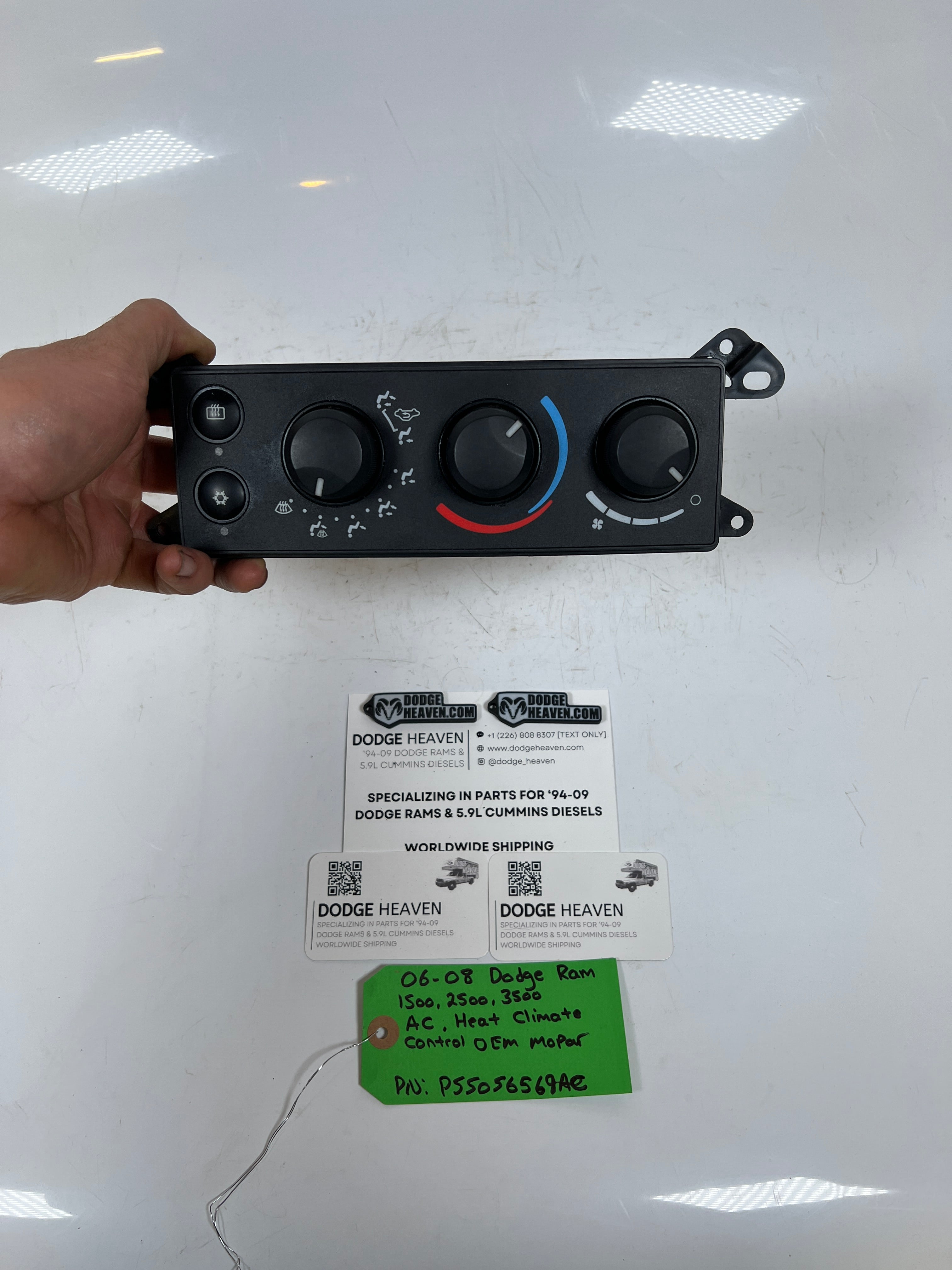 2006-2008 Dodge Ram 1500-3500 AC Heat Climate Control
