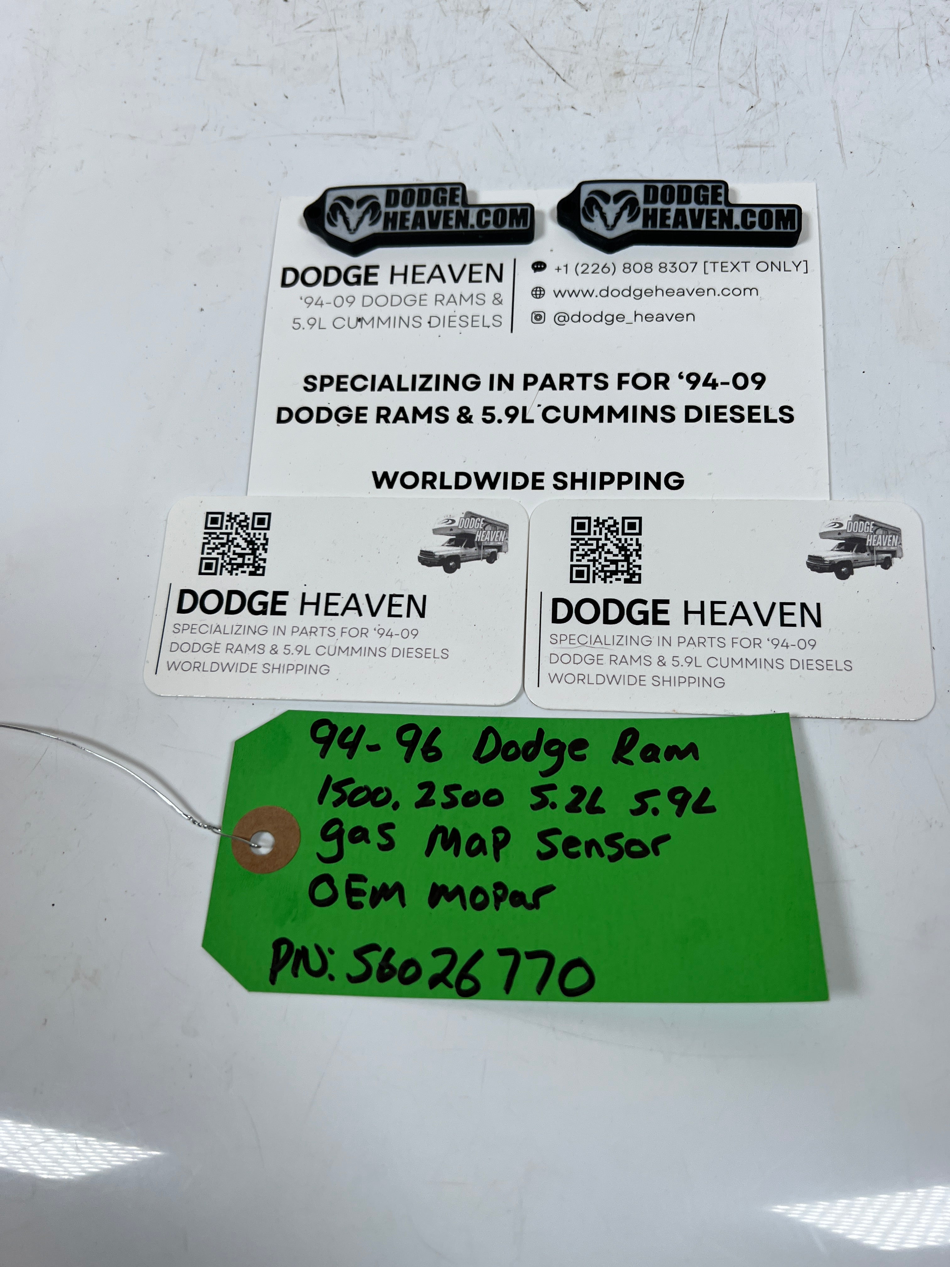 1994-1996 Dodge Ram 5.2L 5.9L Magnum Gas MAP Sensor