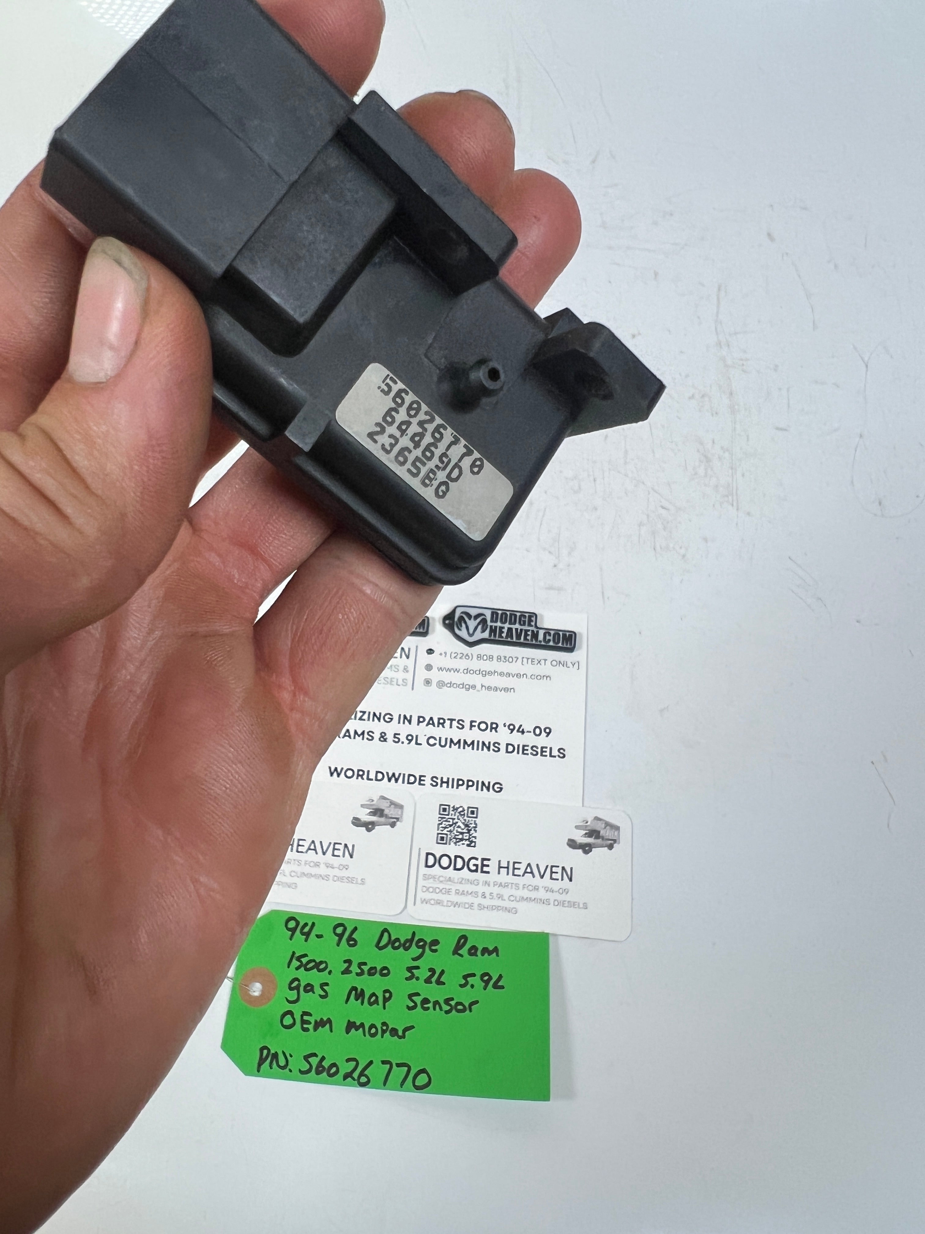 1994-1996 Dodge Ram 5.2L 5.9L Magnum Gas MAP Sensor