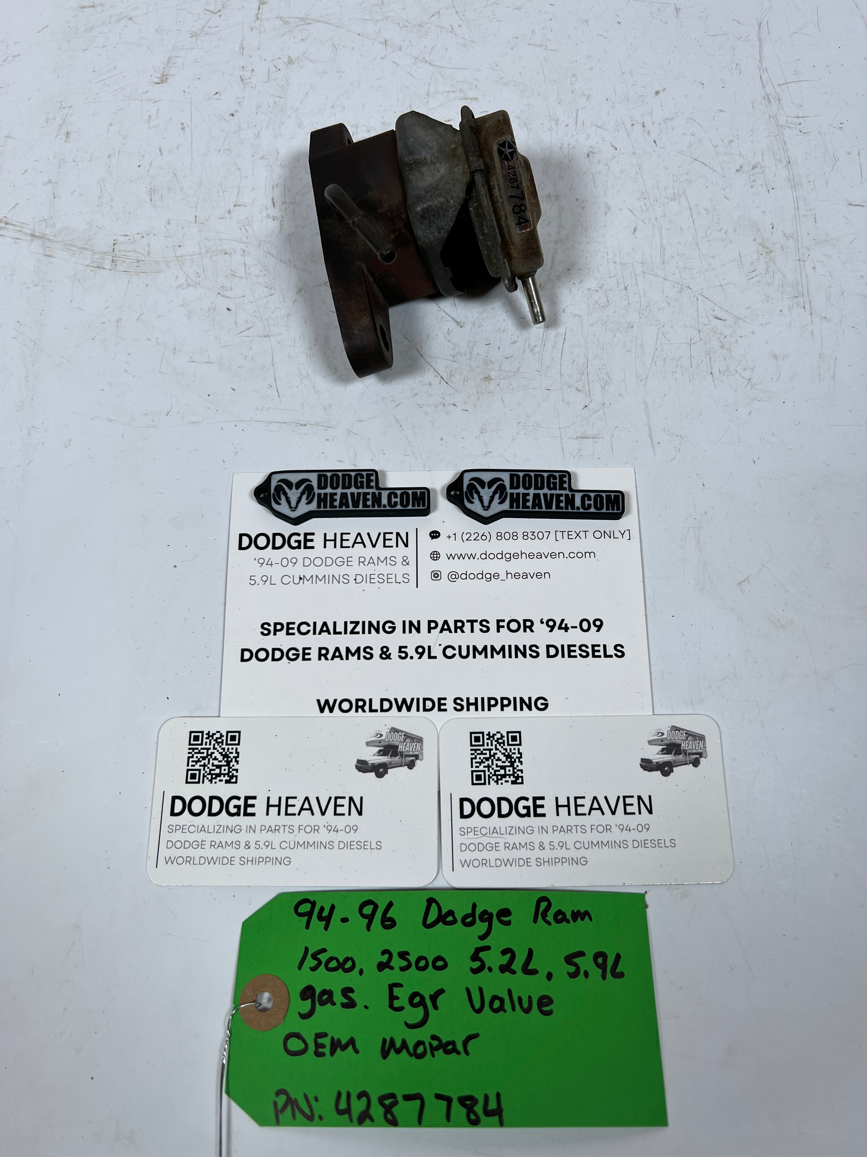 1994-1996 Dodge Ram 5.2L 5.9L Gas Magnum EGR Valve