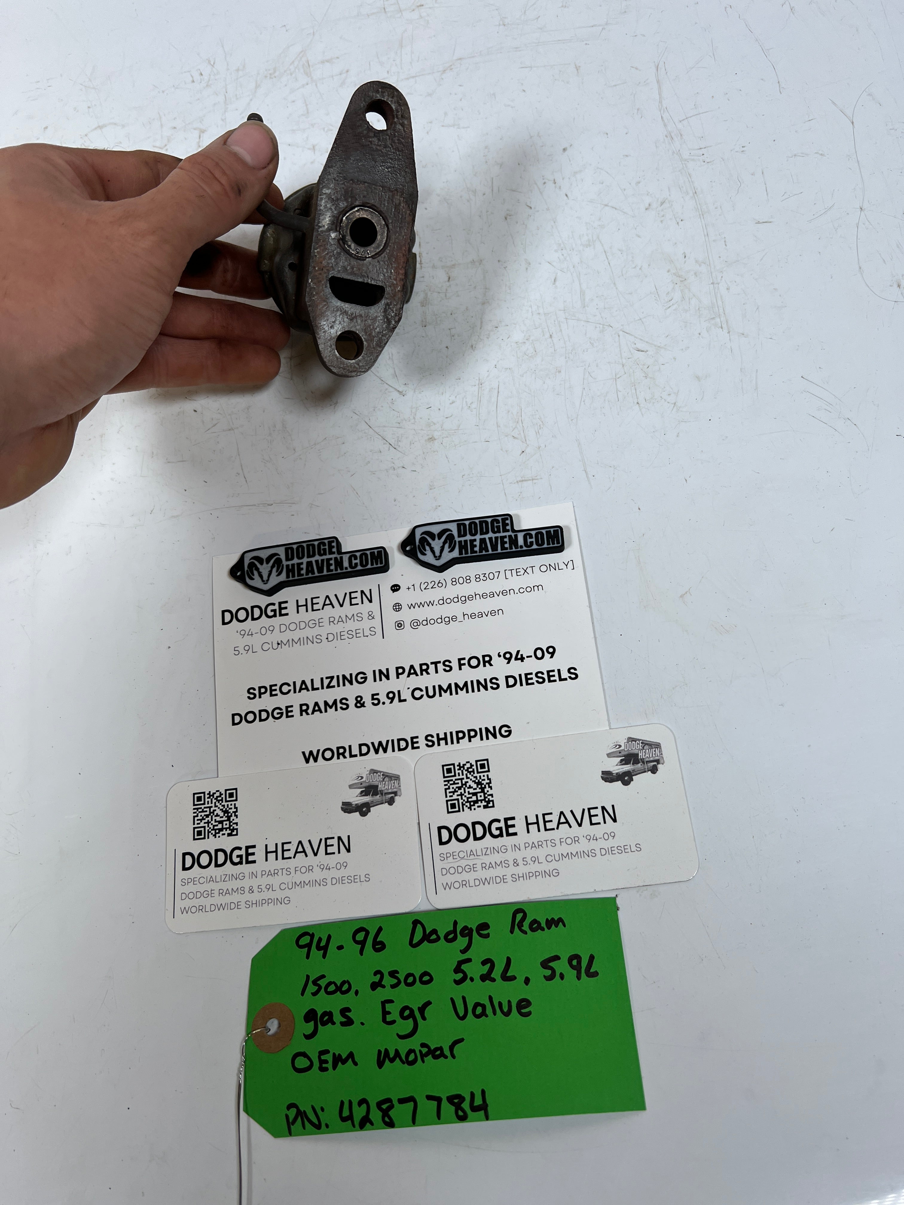 1994-1996 Dodge Ram 5.2L 5.9L Gas Magnum EGR Valve