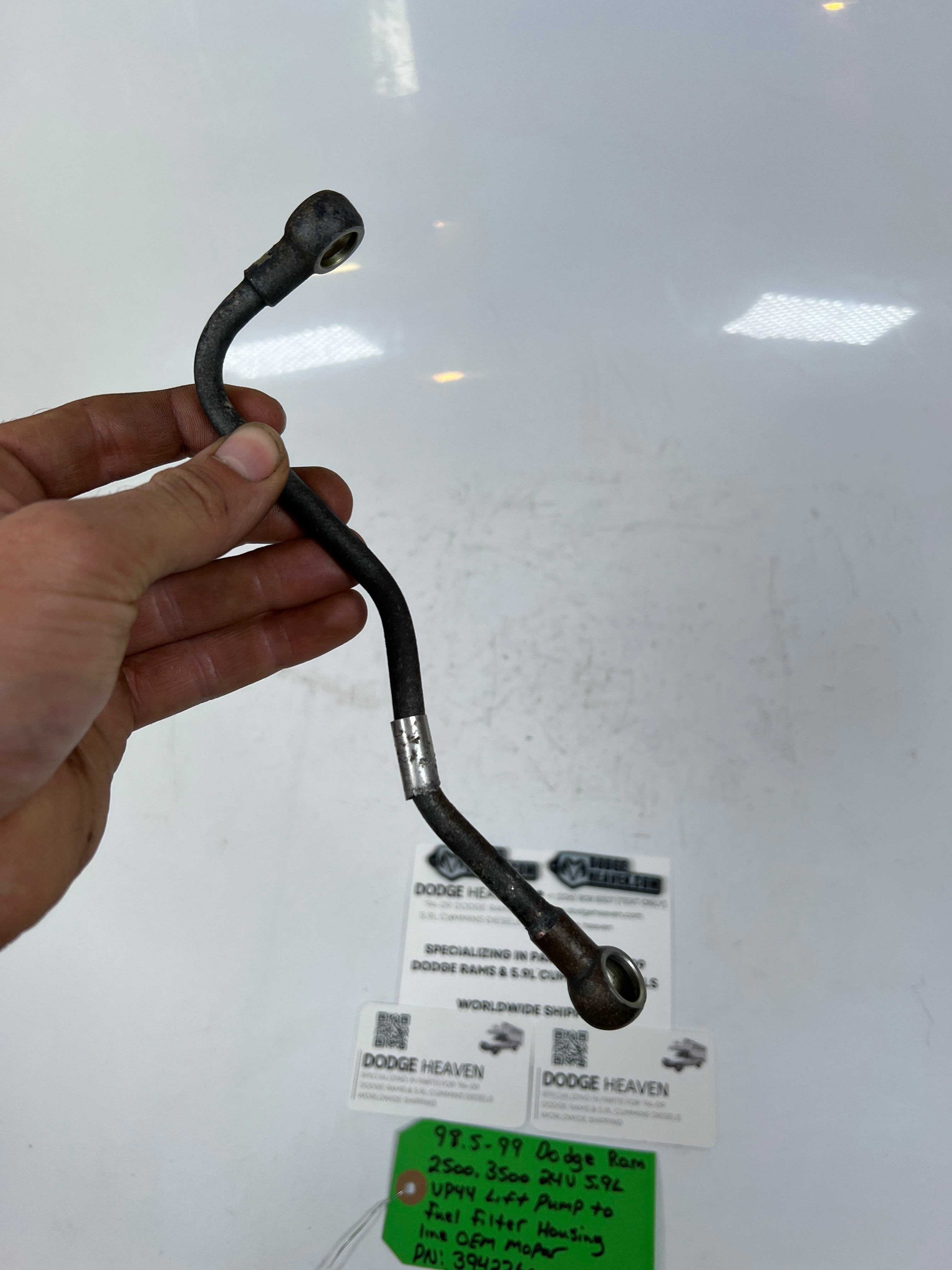 1998.5-1999 Dodge Ram 24V 5.9L Cummins Lift Pump To Fuel Filter Housing