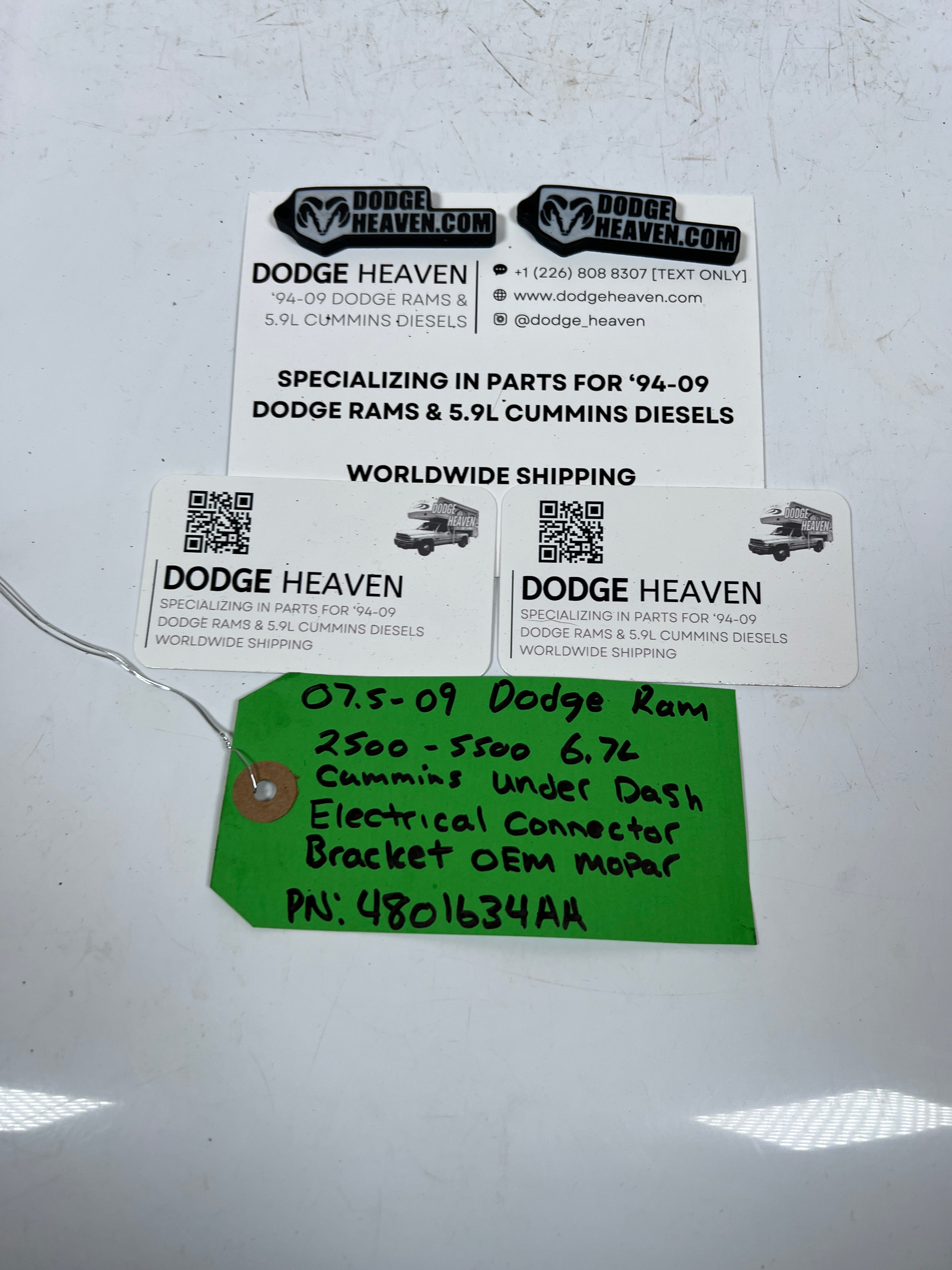 2007.5-2009 Dodge Ram 2500-5550 Electrical Connector Bracket