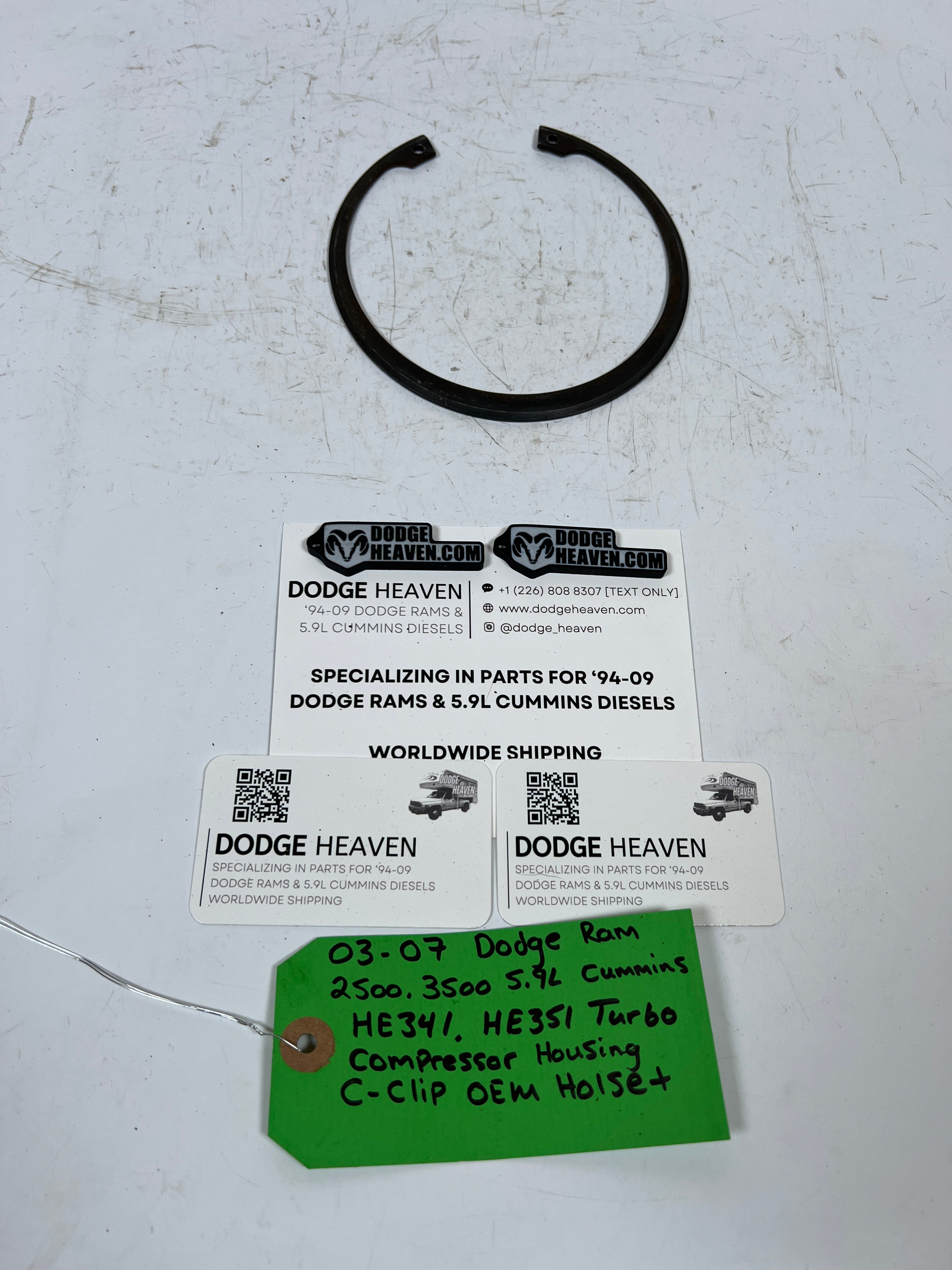 2003-2007 Dodge Ram 5.9L Cummins HE341 HE351 Turbo Compressor C-Clip