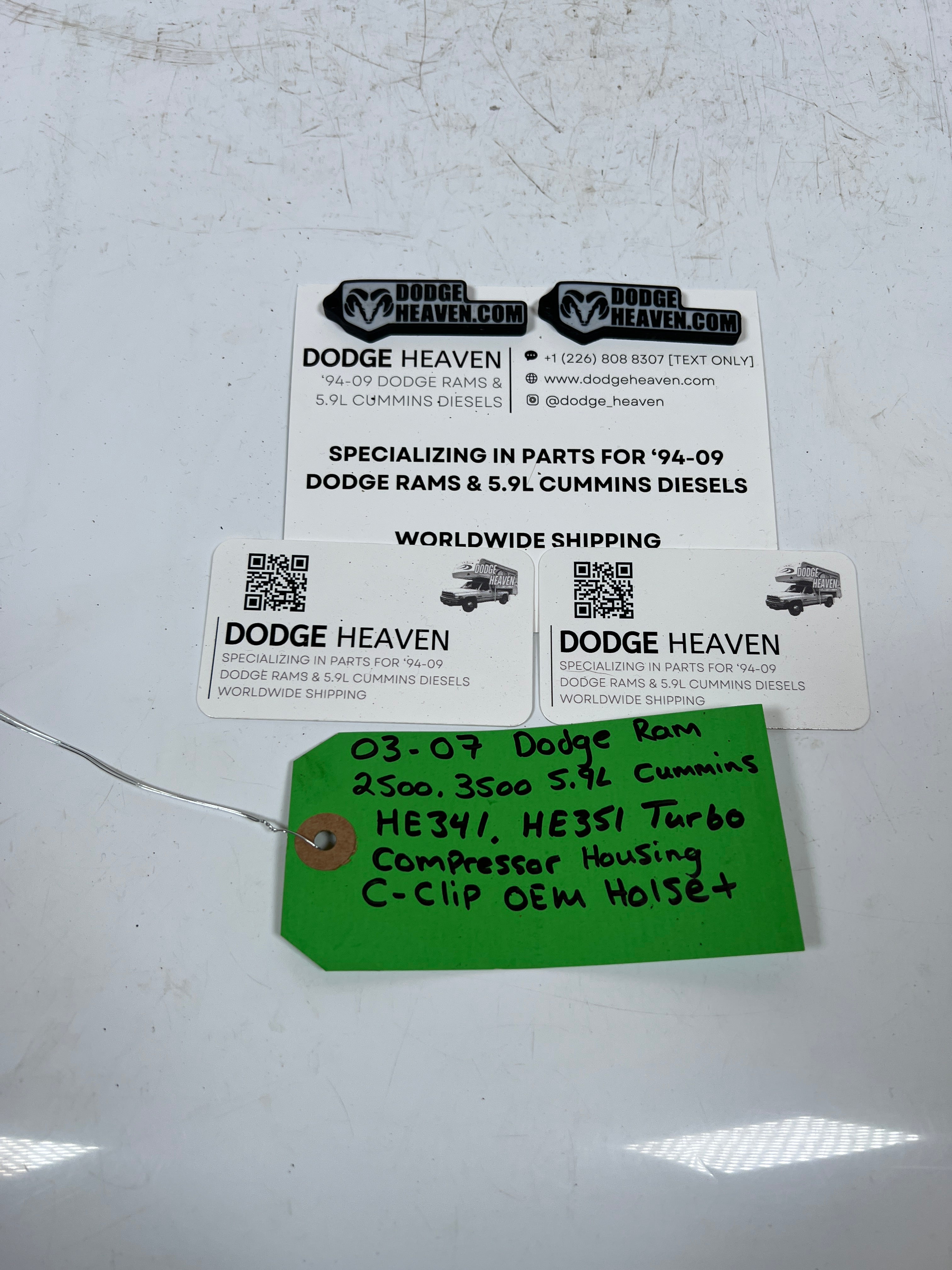 2003-2007 Dodge Ram 5.9L Cummins HE341 HE351 Turbo Compressor C-Clip